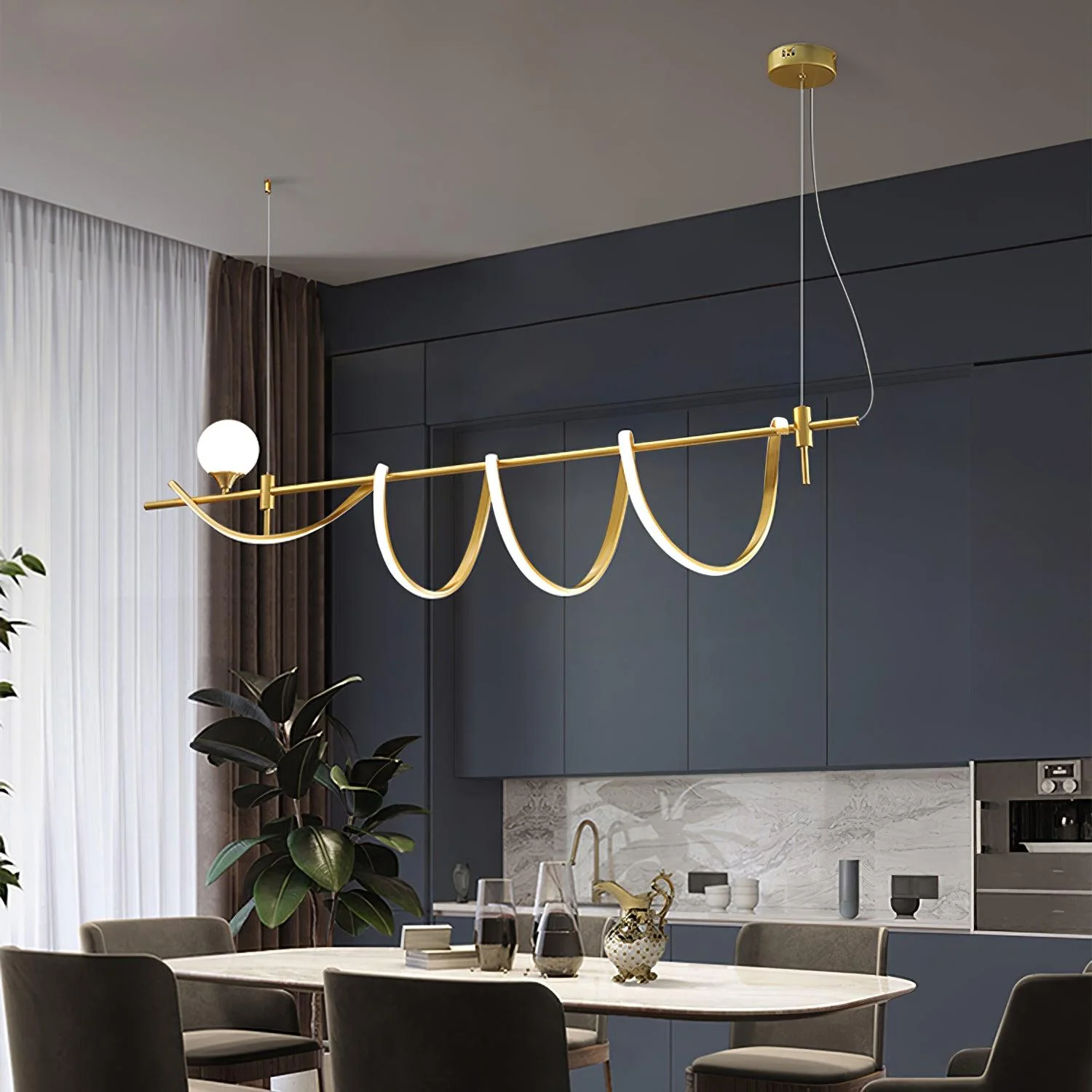 Veyra Luxe Silica Pendant Light - Image 14