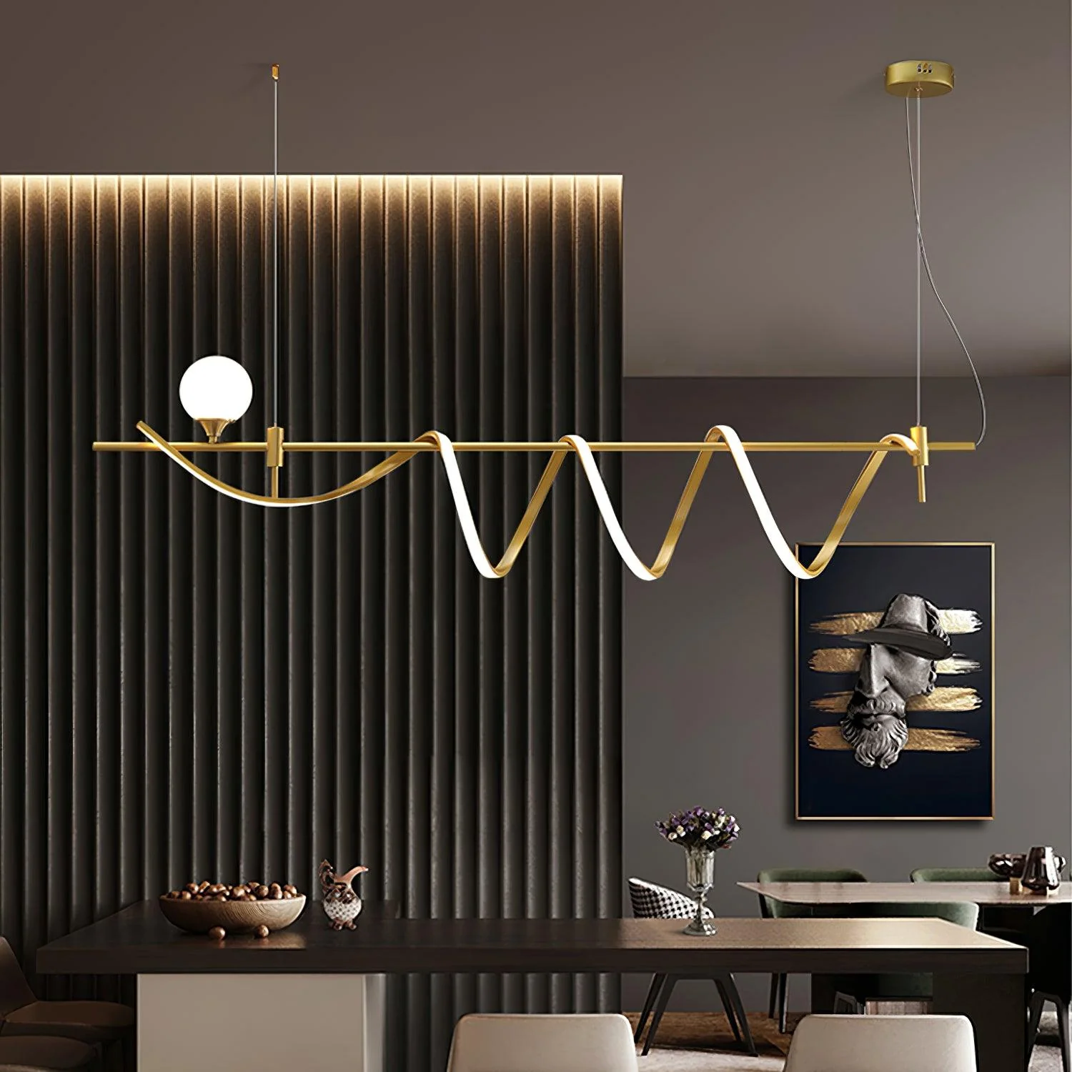 Veyra Luxe Silica Pendant Light - Image 18