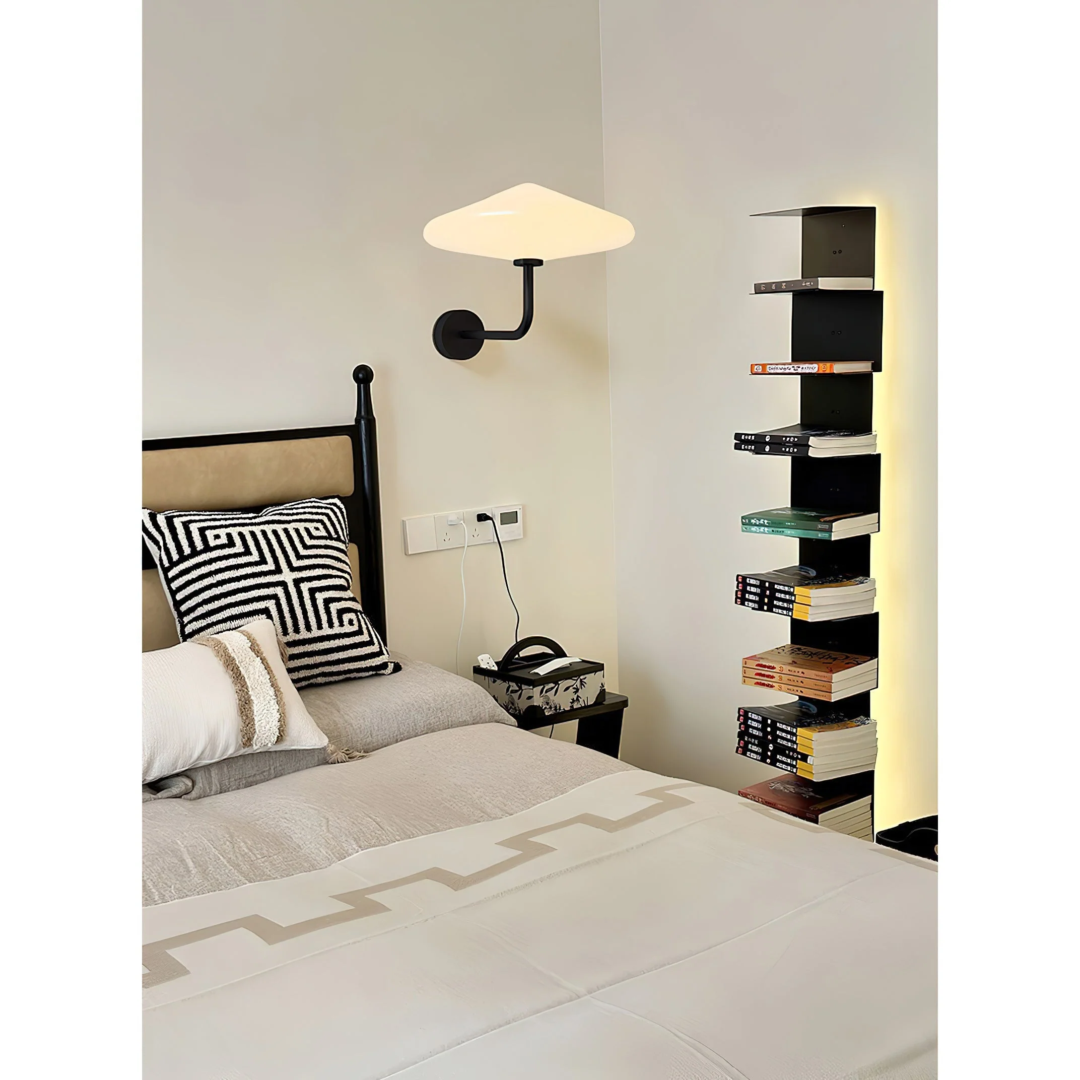 Vibla Modern Glass Wall Light - Image 9