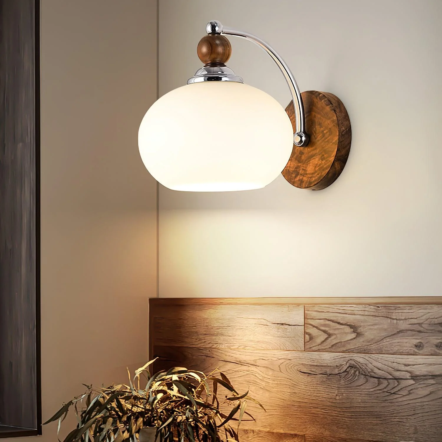 Vicare Premium Nordic Art Glass Wall Lamp - Image 12