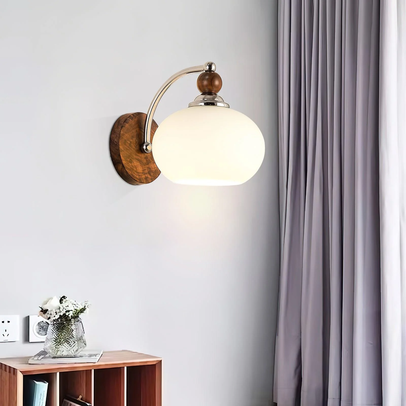 Vicare Premium Nordic Art Glass Wall Lamp - Image 30