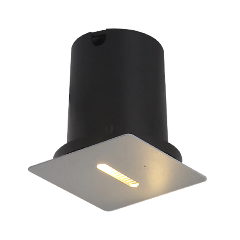 Victor Square LED Modern Outdoor Step Lights - Image 12
