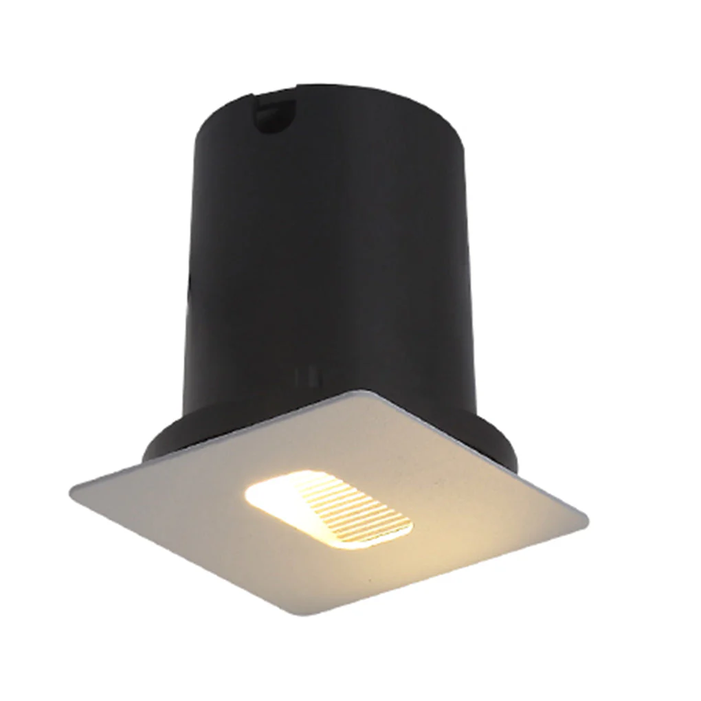 Victor Square LED Modern Outdoor Step Lights - Image 2