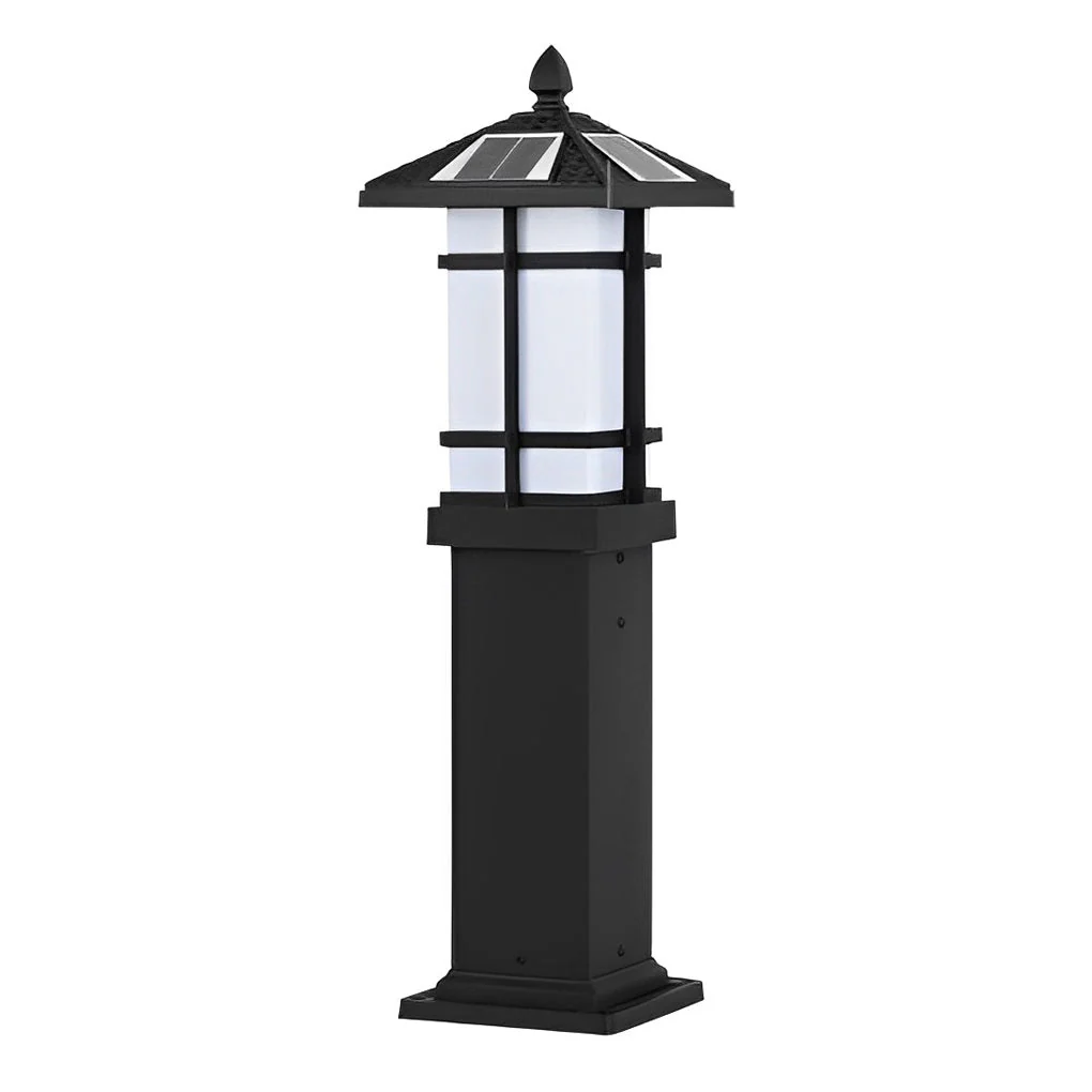 Victria Modern LED Ancient Outdoor Bollard Light - Image 4