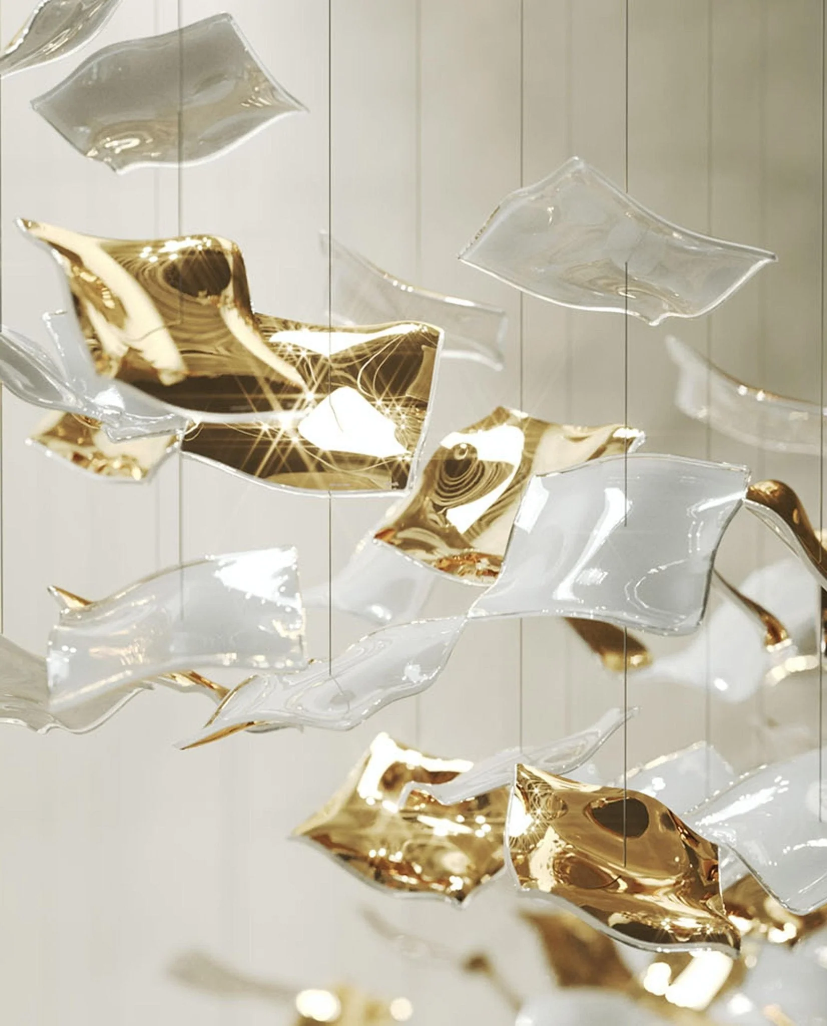 Viliros Glass Spiral Pendant Light - Image 10