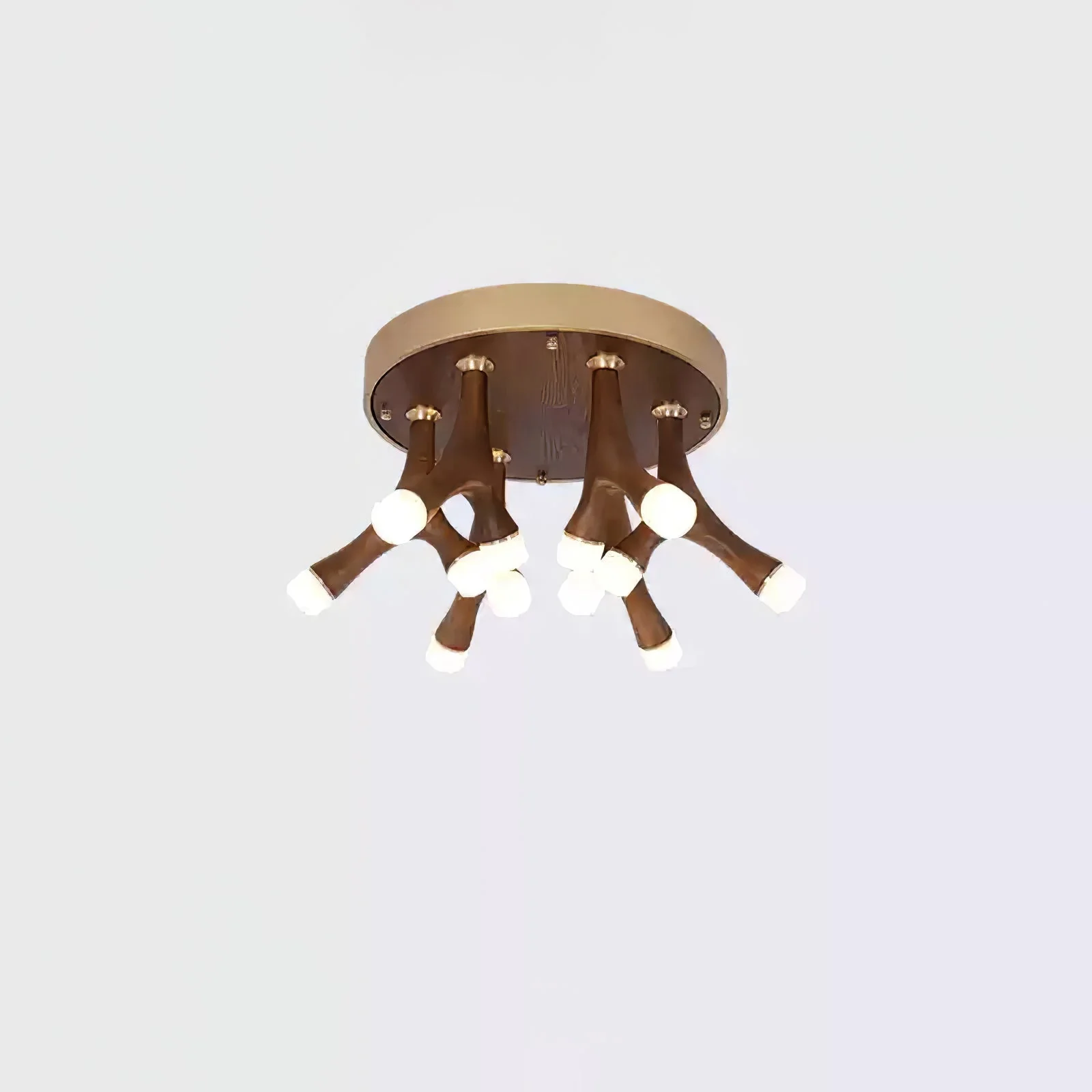 Vilorion Nature-Inspired Wood Ceiling Light - Image 19