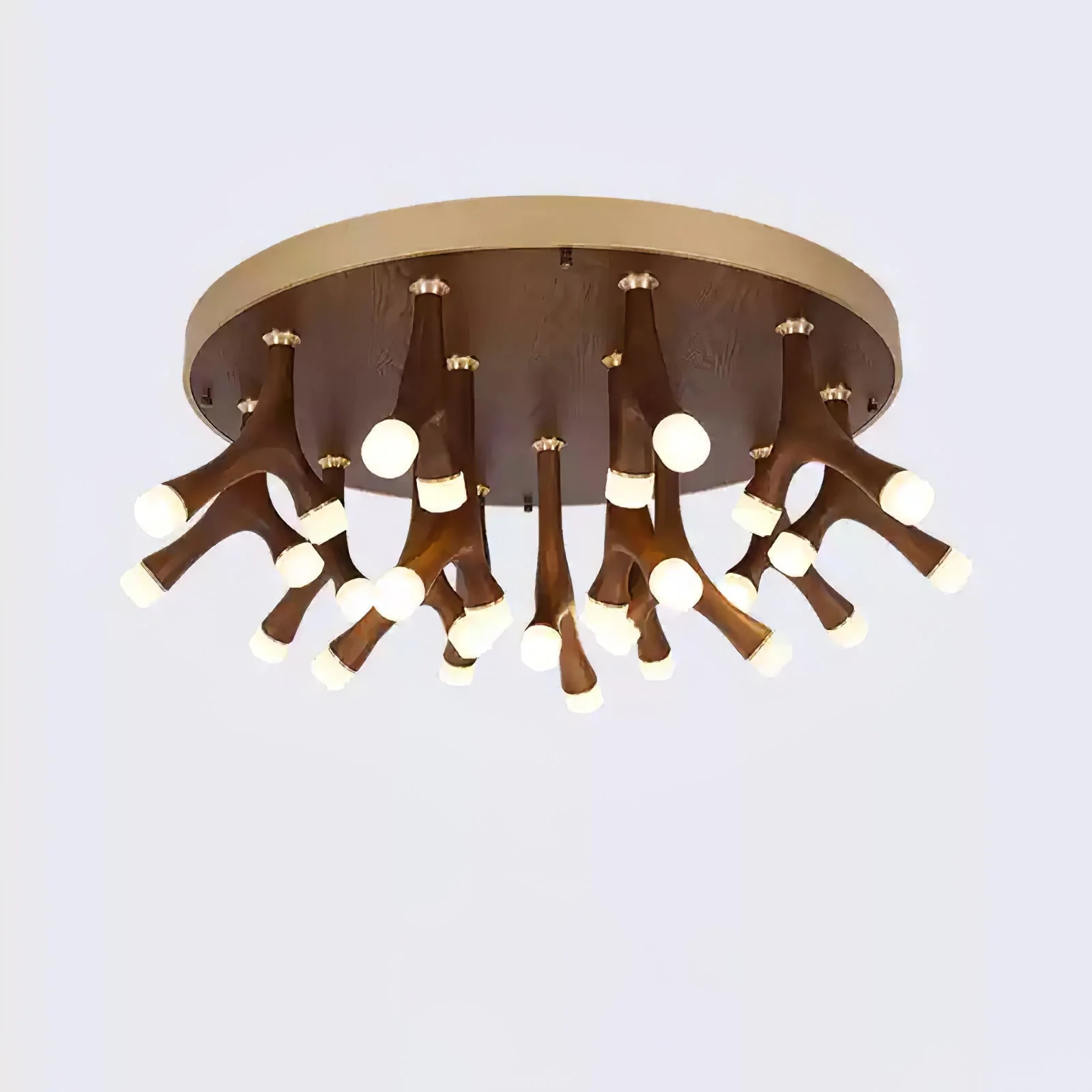 Vilorion Nature-Inspired Wood Ceiling Light - Image 20