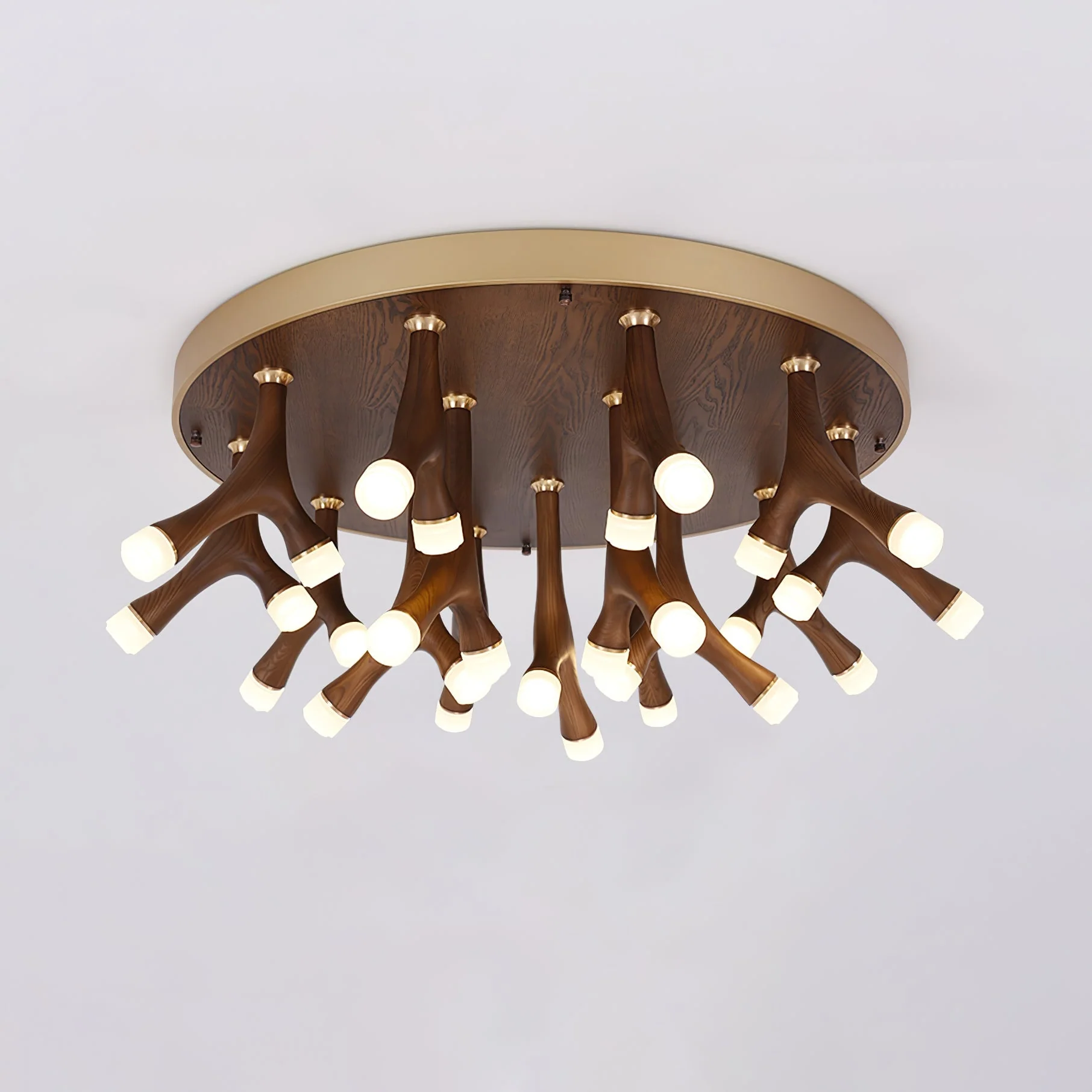 Vilorion Nature-Inspired Wood Ceiling Light - Image 21