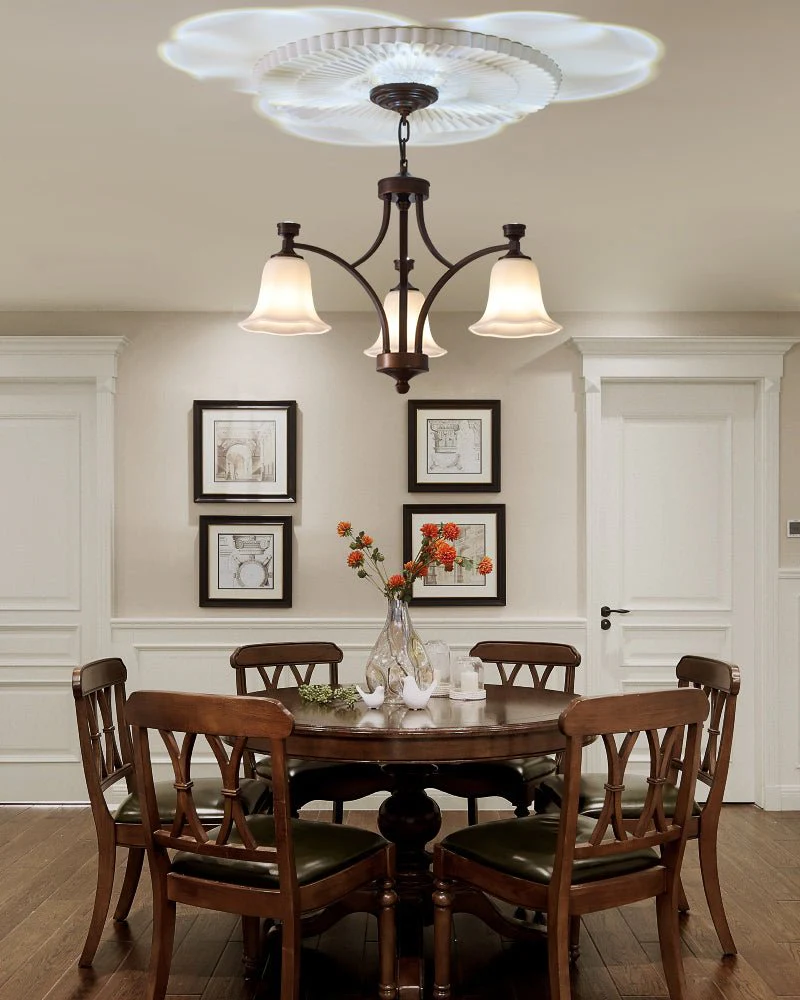 Viloros Traditional Premium Bell Glass Chandelier - Image 25