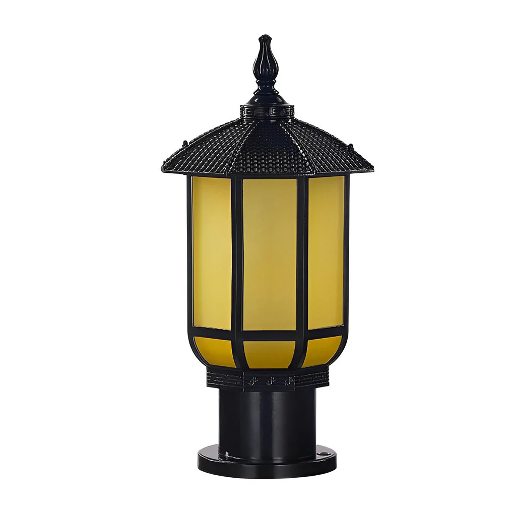 Vincent Retro Outdoor Fence Post Lights - Image 6
