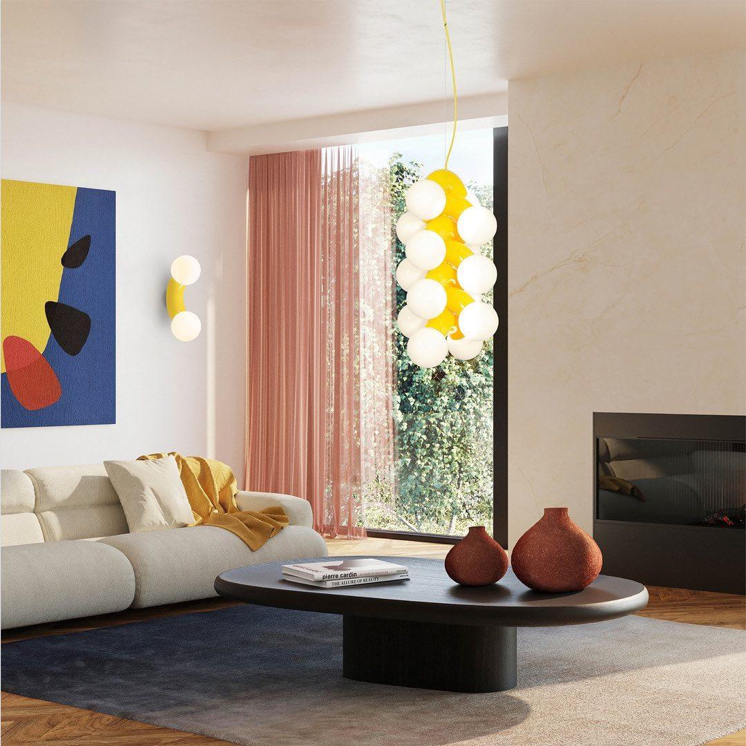 Ithaara Premium Nordic Art Glass Wall Lamp - Image 10