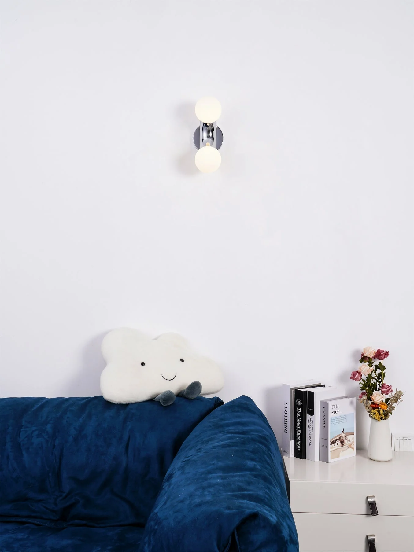 Ithaara Premium Nordic Art Glass Wall Lamp - Image 27