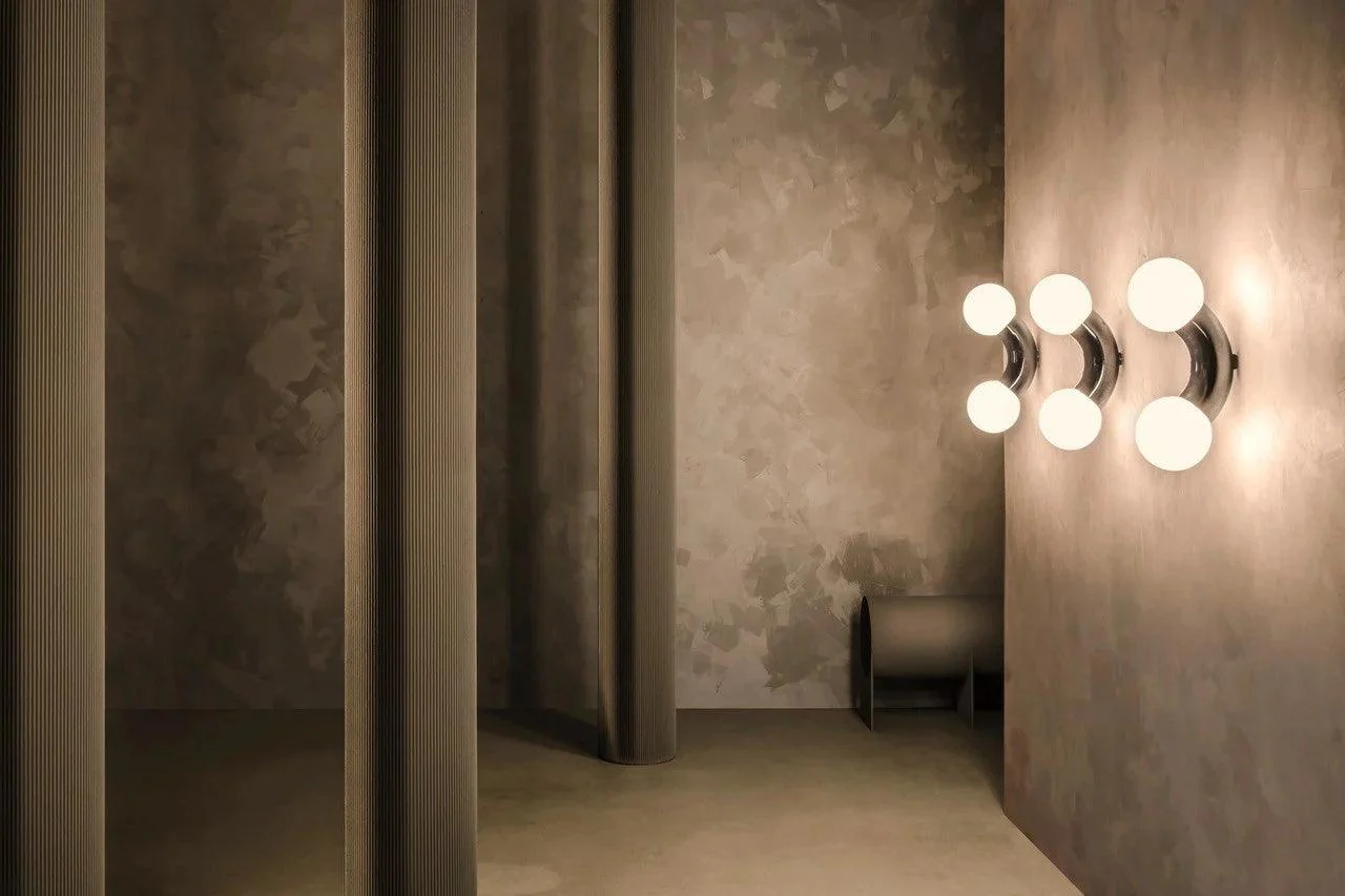 Ithaara Premium Nordic Art Glass Wall Lamp - Image 3