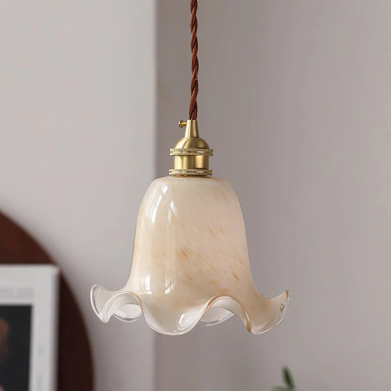 Vintage Modern Brass Pendant Light - Image 16