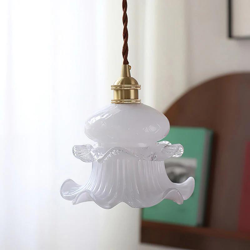 Vintage Modern Brass Pendant Light - Image 18