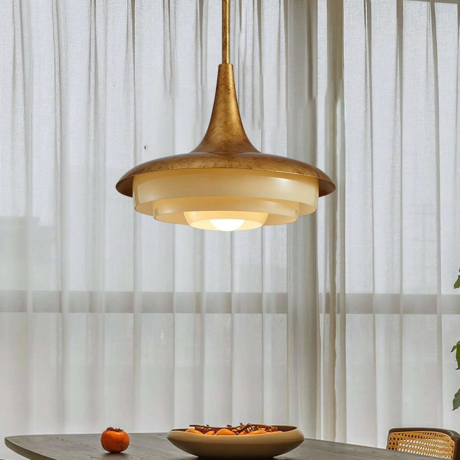 Vioce Mid-Century Modern Glass Pendant Light - Image 16