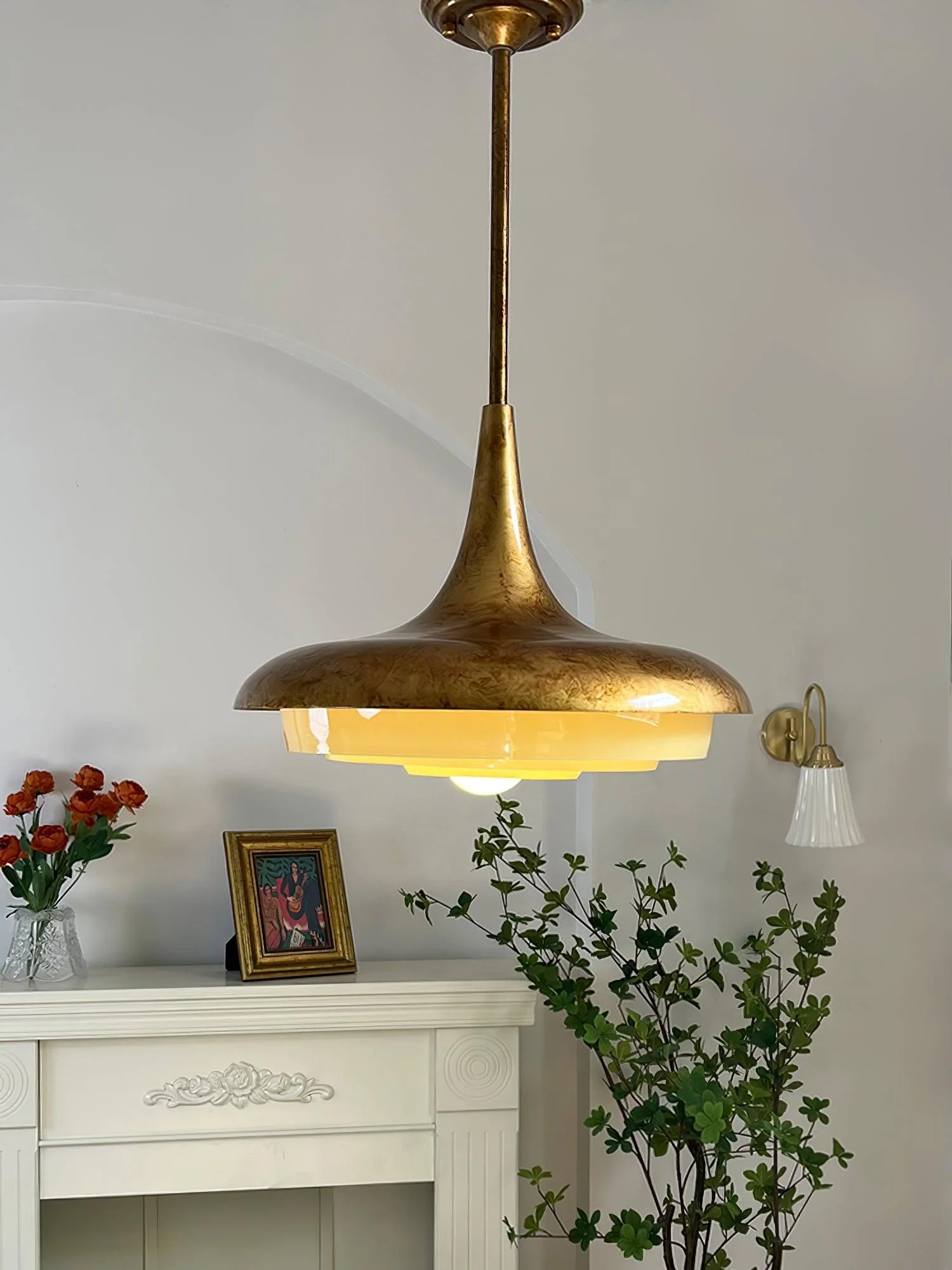 Vioce Mid-Century Modern Glass Pendant Light - Image 23