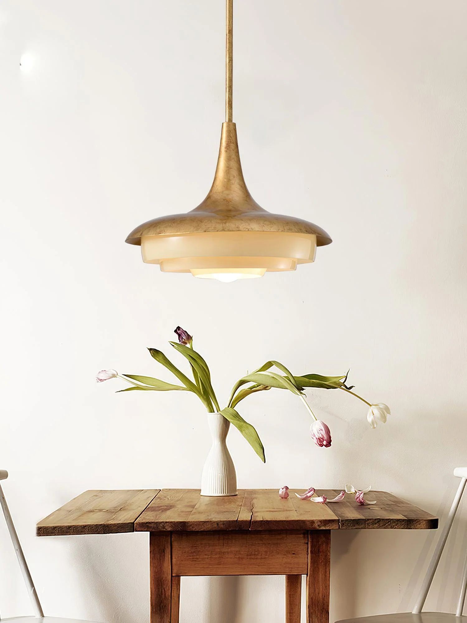 Vioce Mid-Century Modern Glass Pendant Light - Image 31