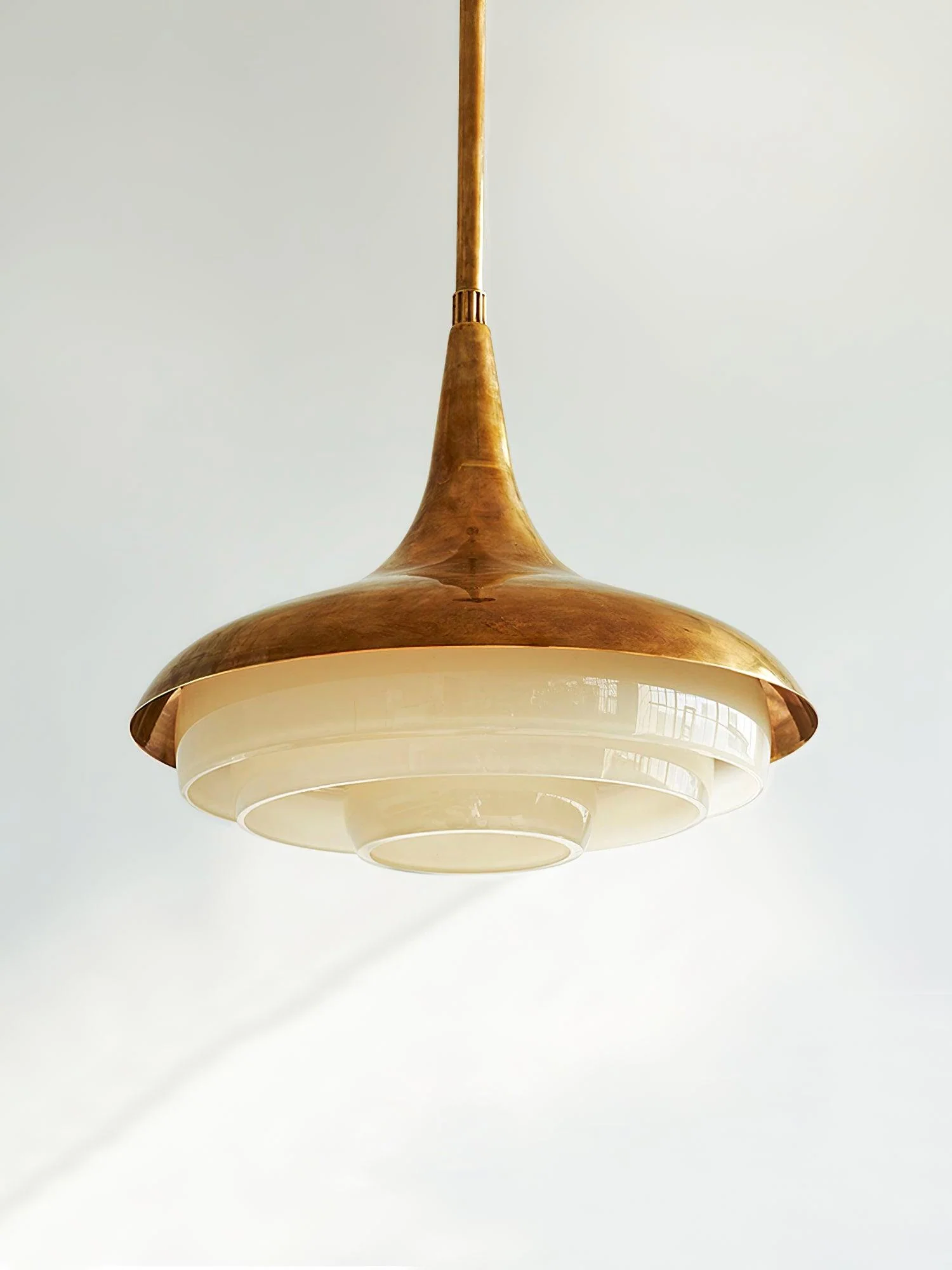 Vioce Mid-Century Modern Glass Pendant Light - Image 6