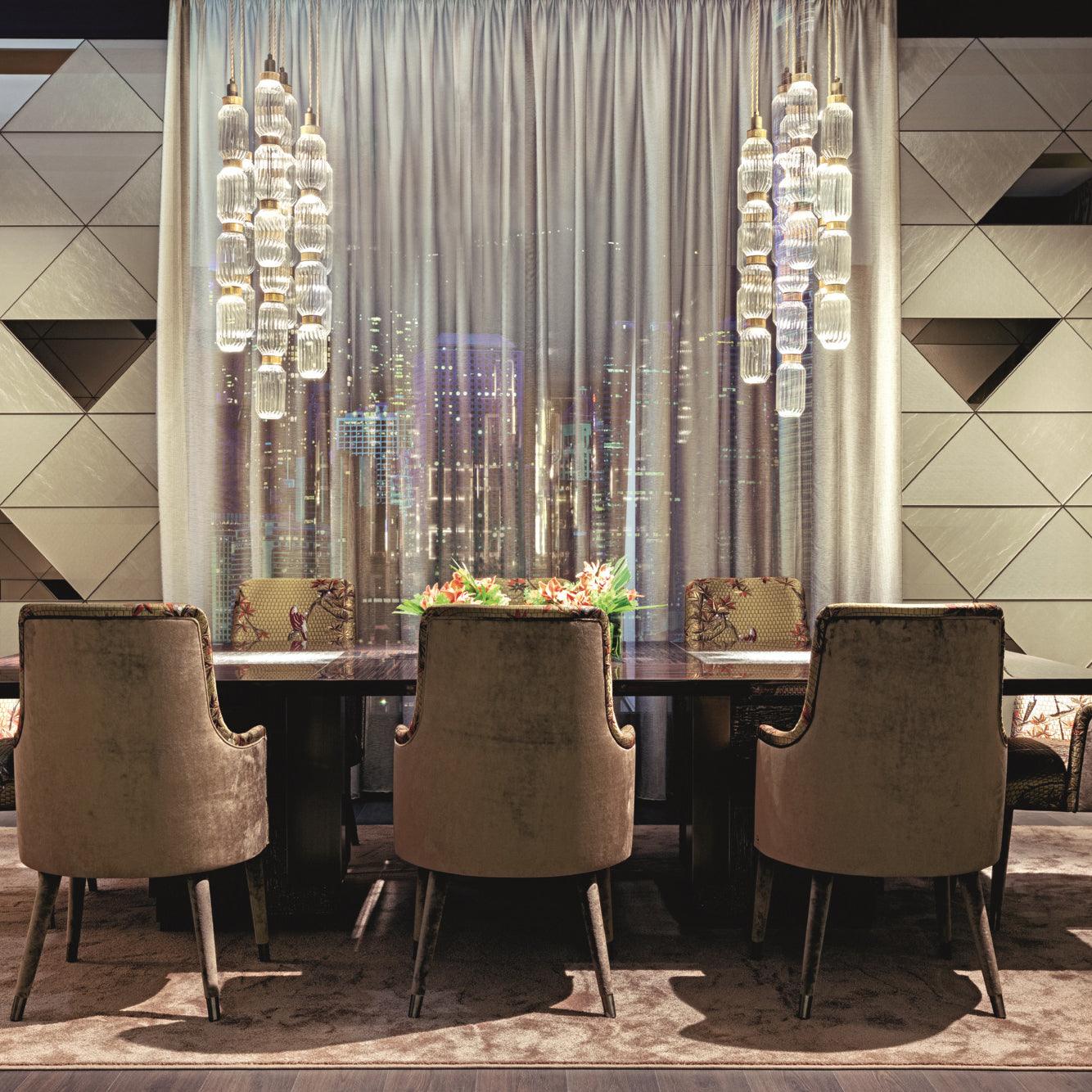 Vionisis Glass Light Luxury Pendant Lamp - Image 40