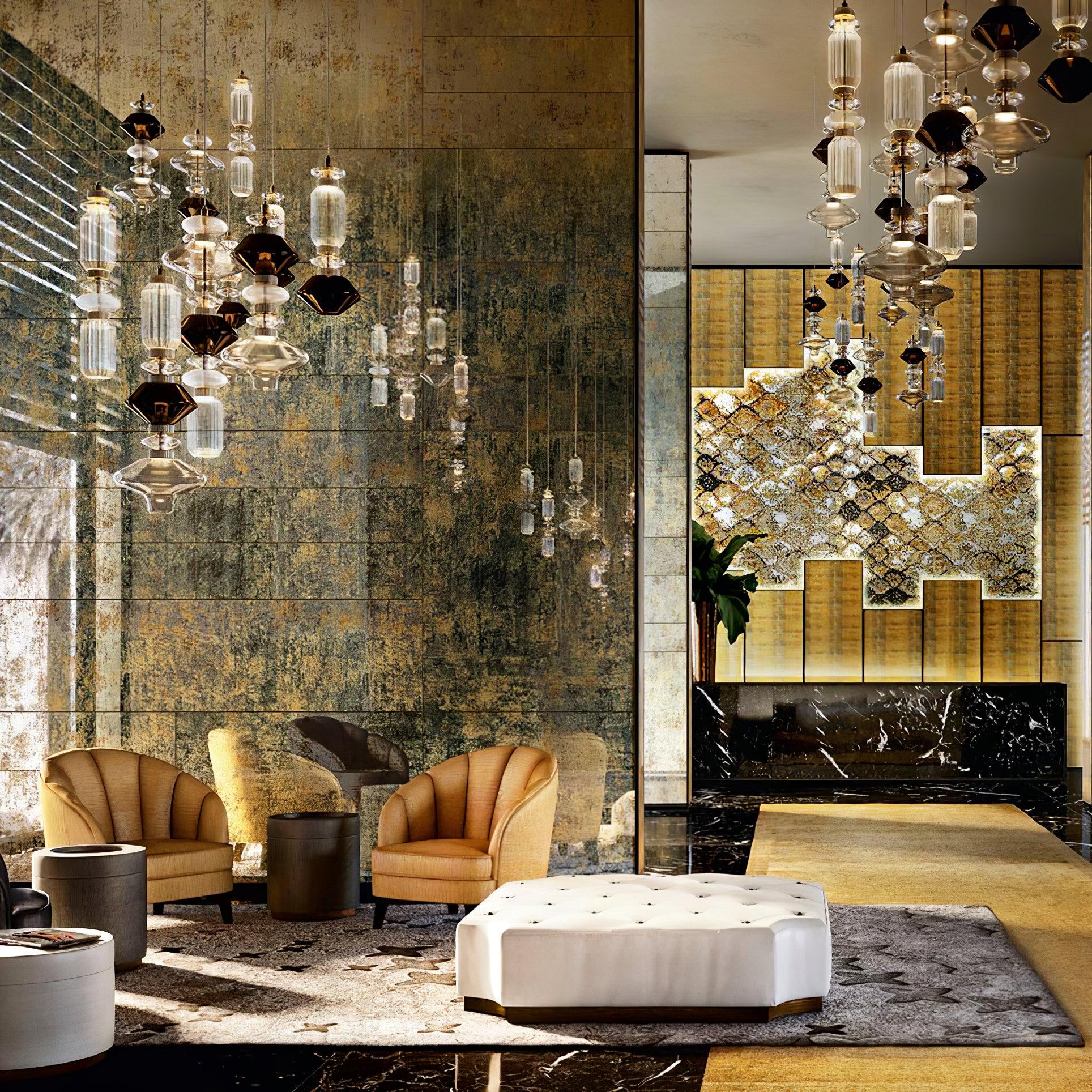 Vionisis Glass Light Luxury Pendant Lamp - Image 64