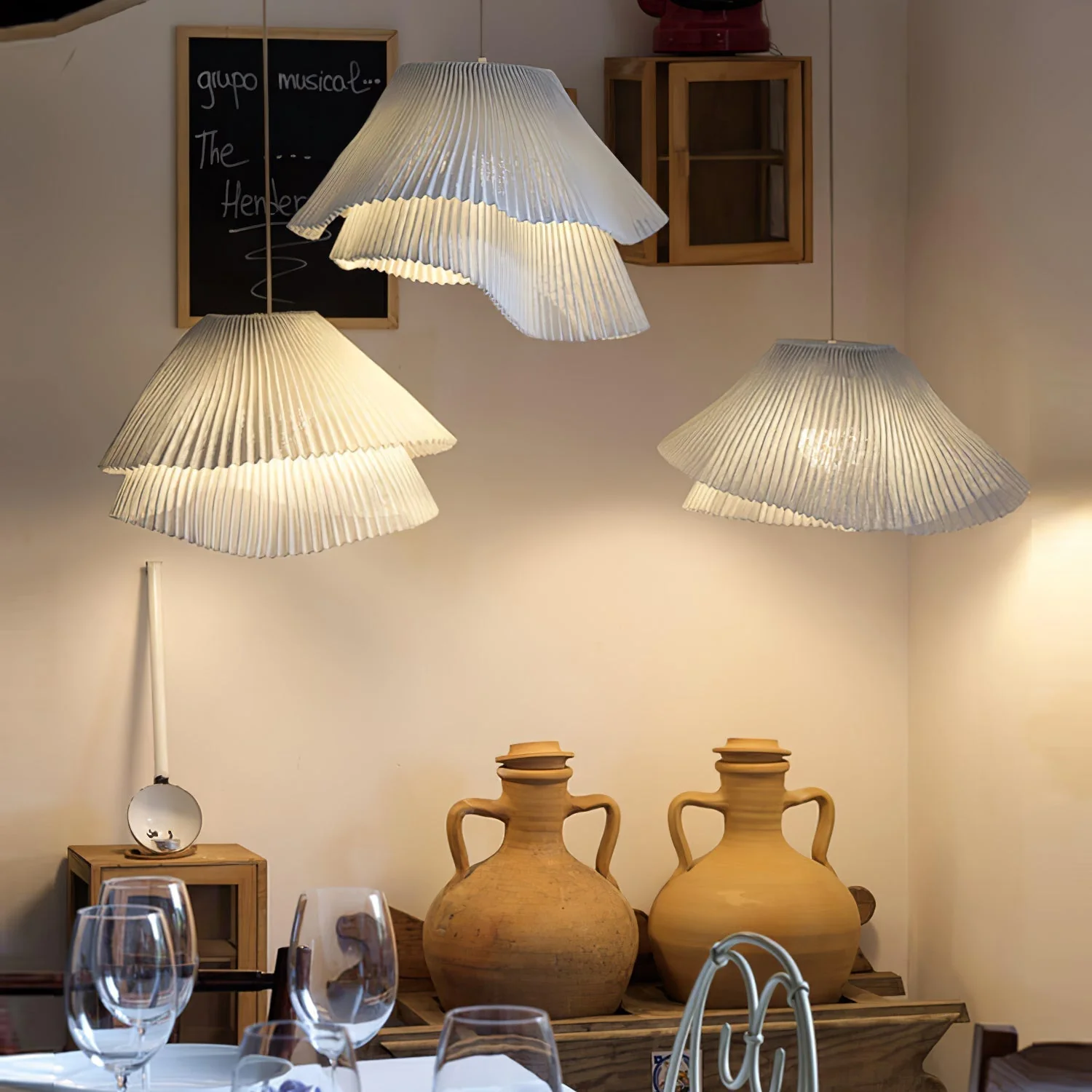 Viora Steel Vintage Pendant Lamp - Image 9
