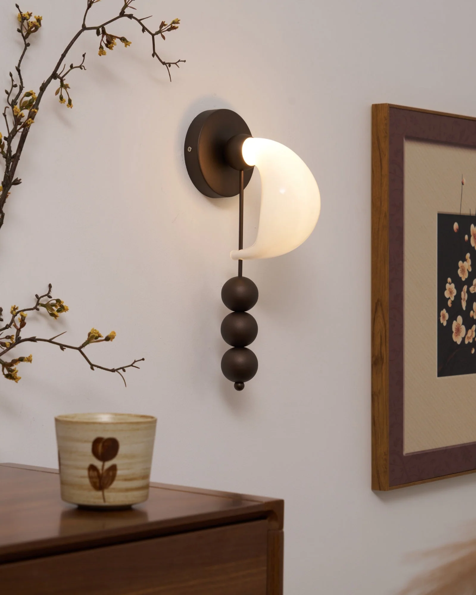 Viphaor Premium Elegance Art Glass Wall Light - Image 15