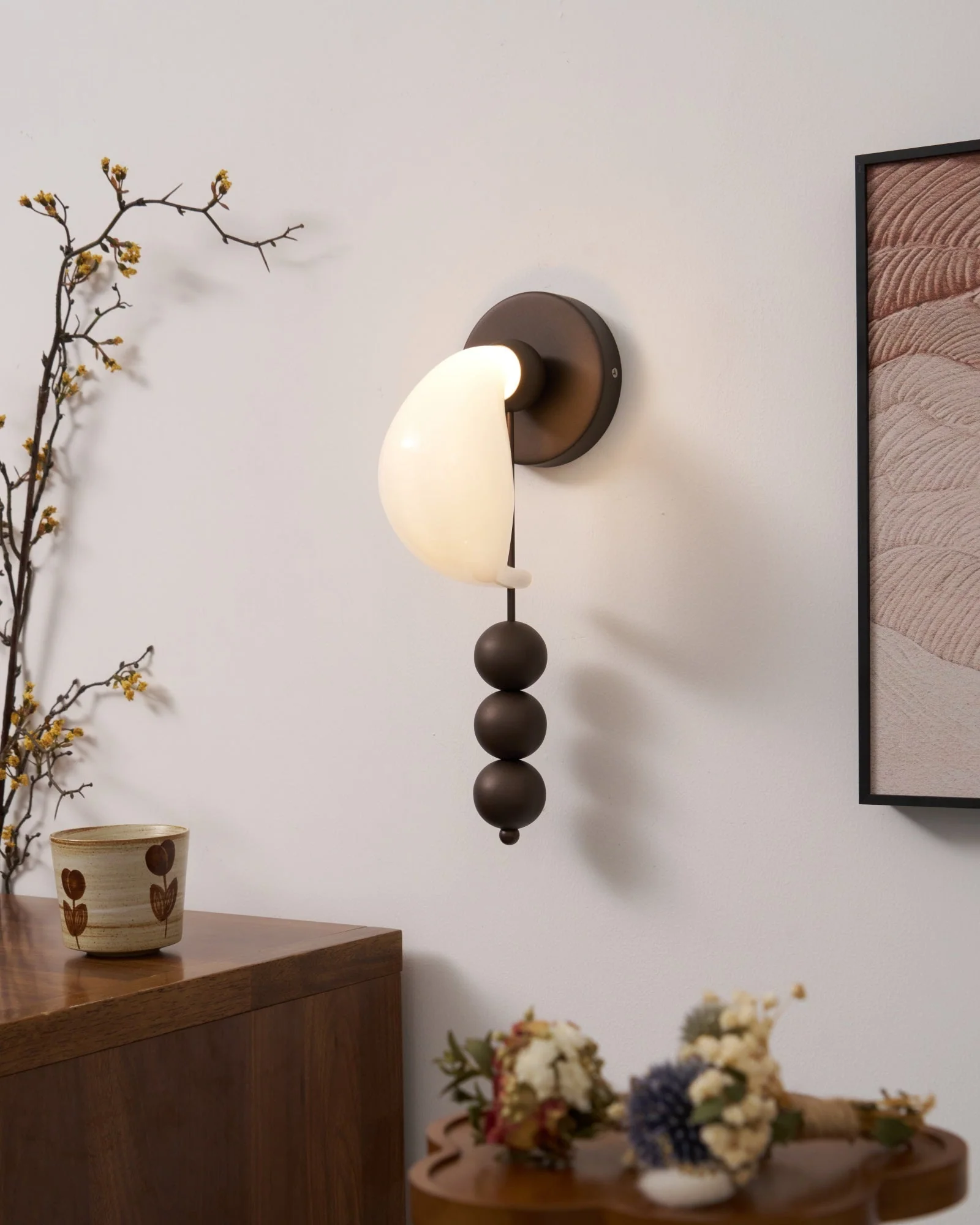 Viphaor Premium Elegance Art Glass Wall Light - Image 17