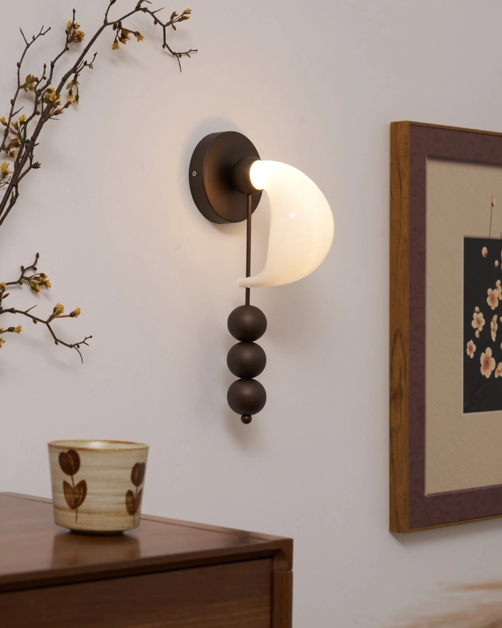 Viphaor Premium Elegance Art Glass Wall Light - Image 2