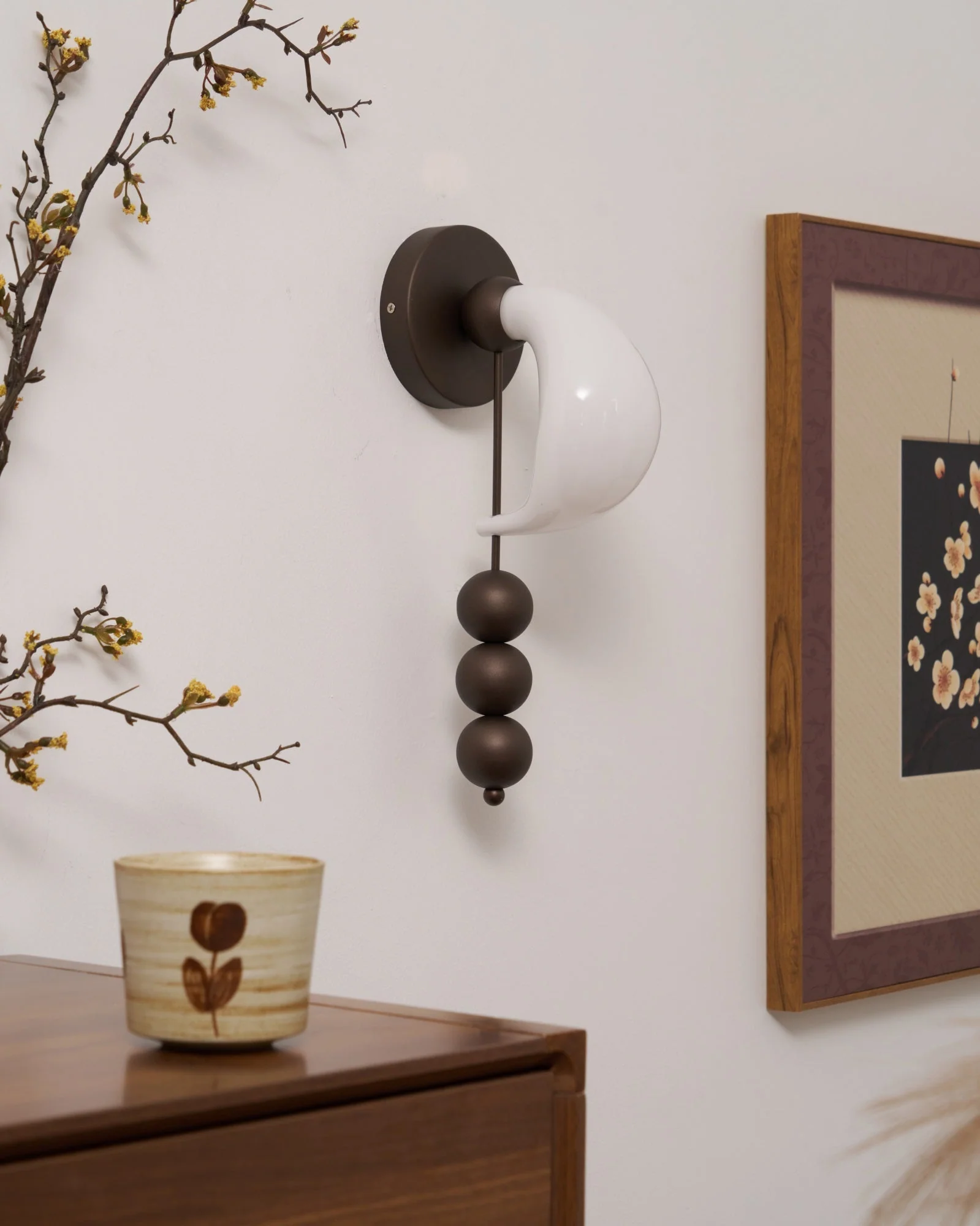 Viphaor Premium Elegance Art Glass Wall Light - Image 3
