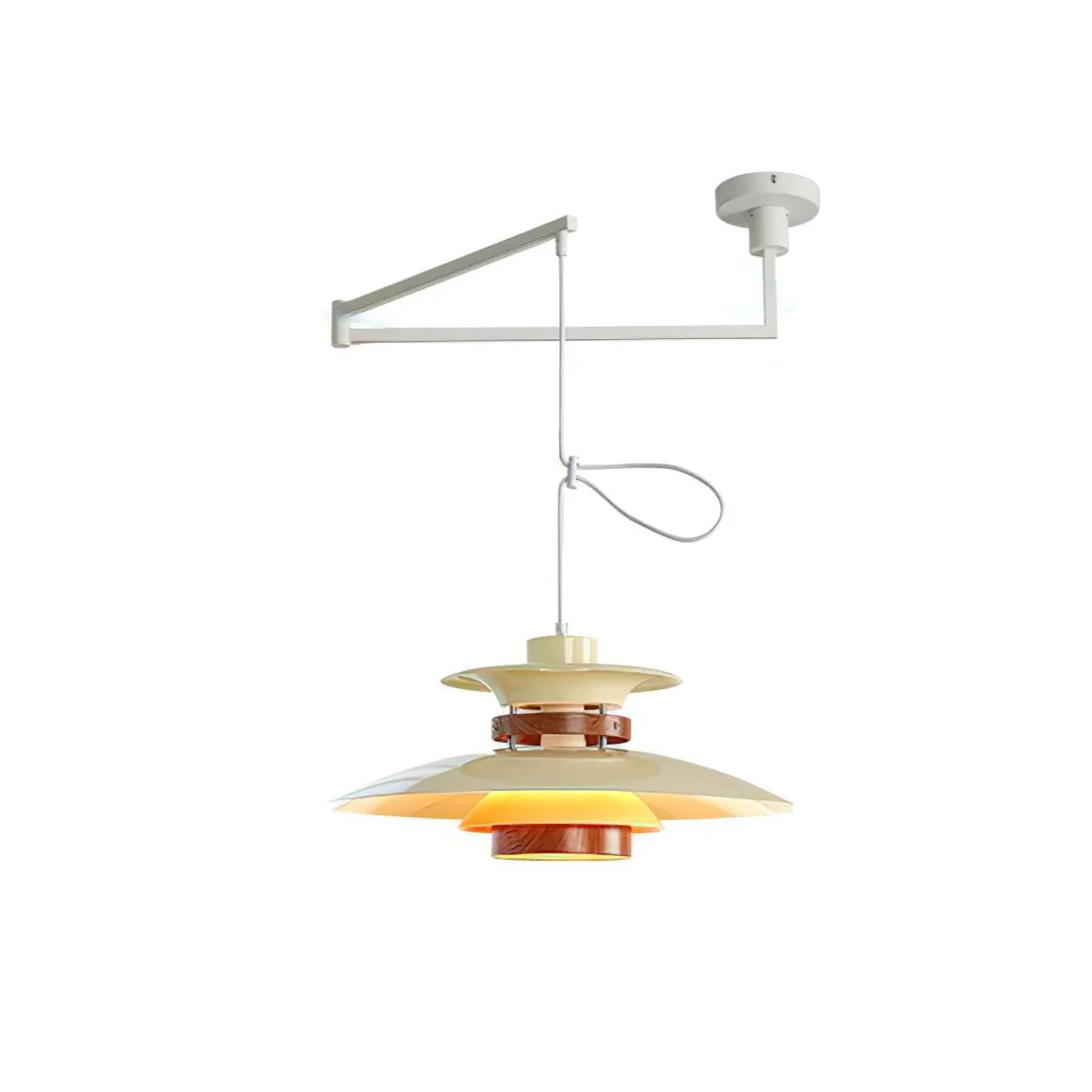 Virelith Steel & Wood Pendant Lamp - Image 21