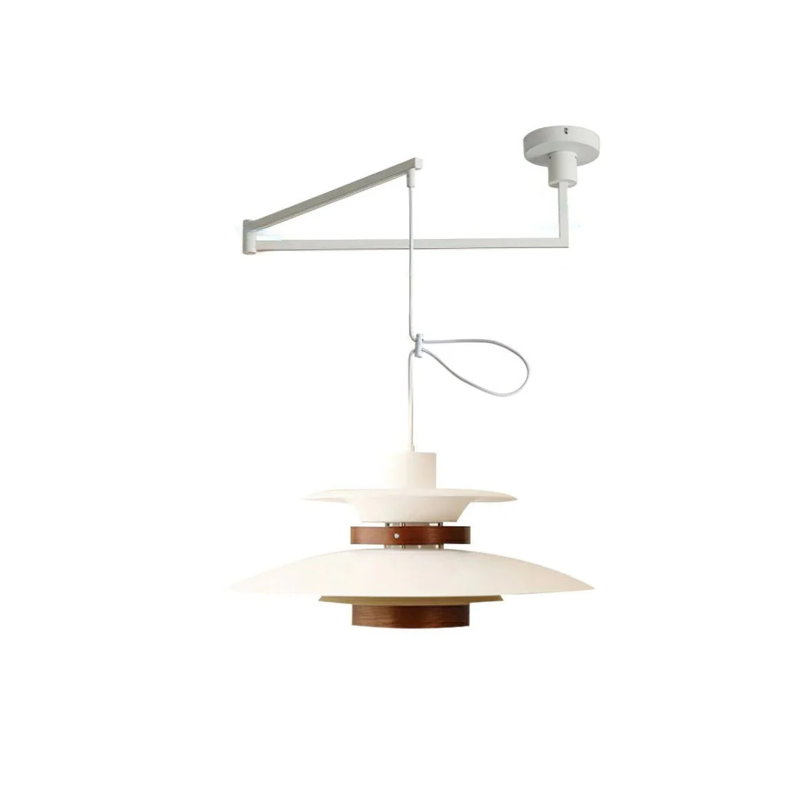 Virelith Steel & Wood Pendant Lamp - Image 22