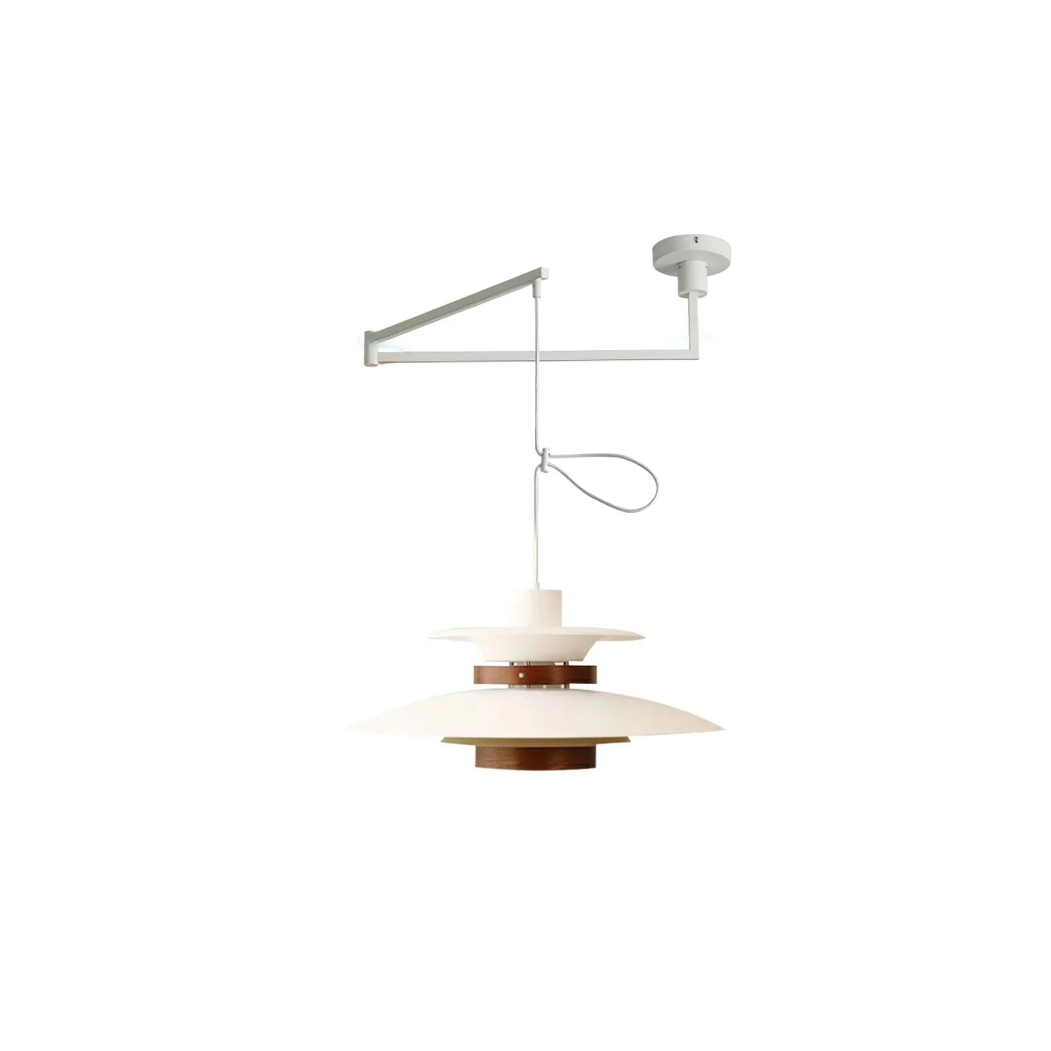 Virelith Steel & Wood Pendant Lamp - Image 23