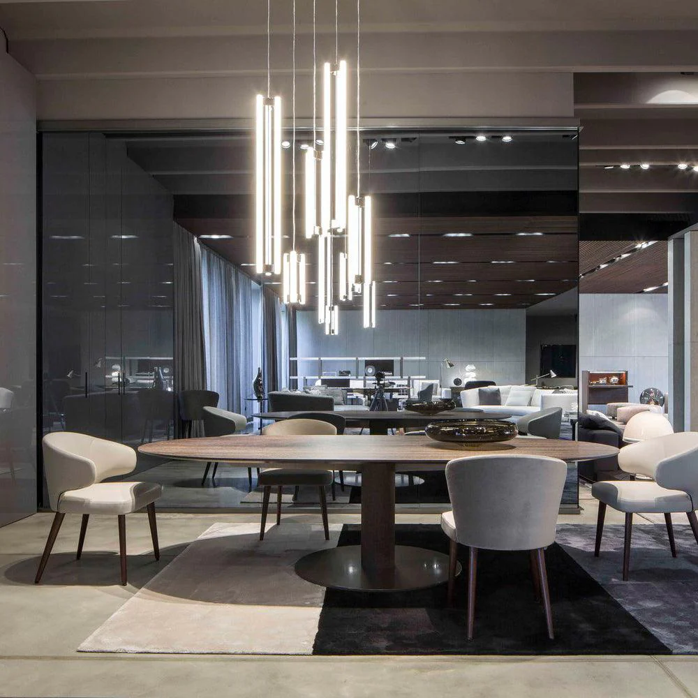 Virella Minimalist Cylindrical Pendant Light - Image 12