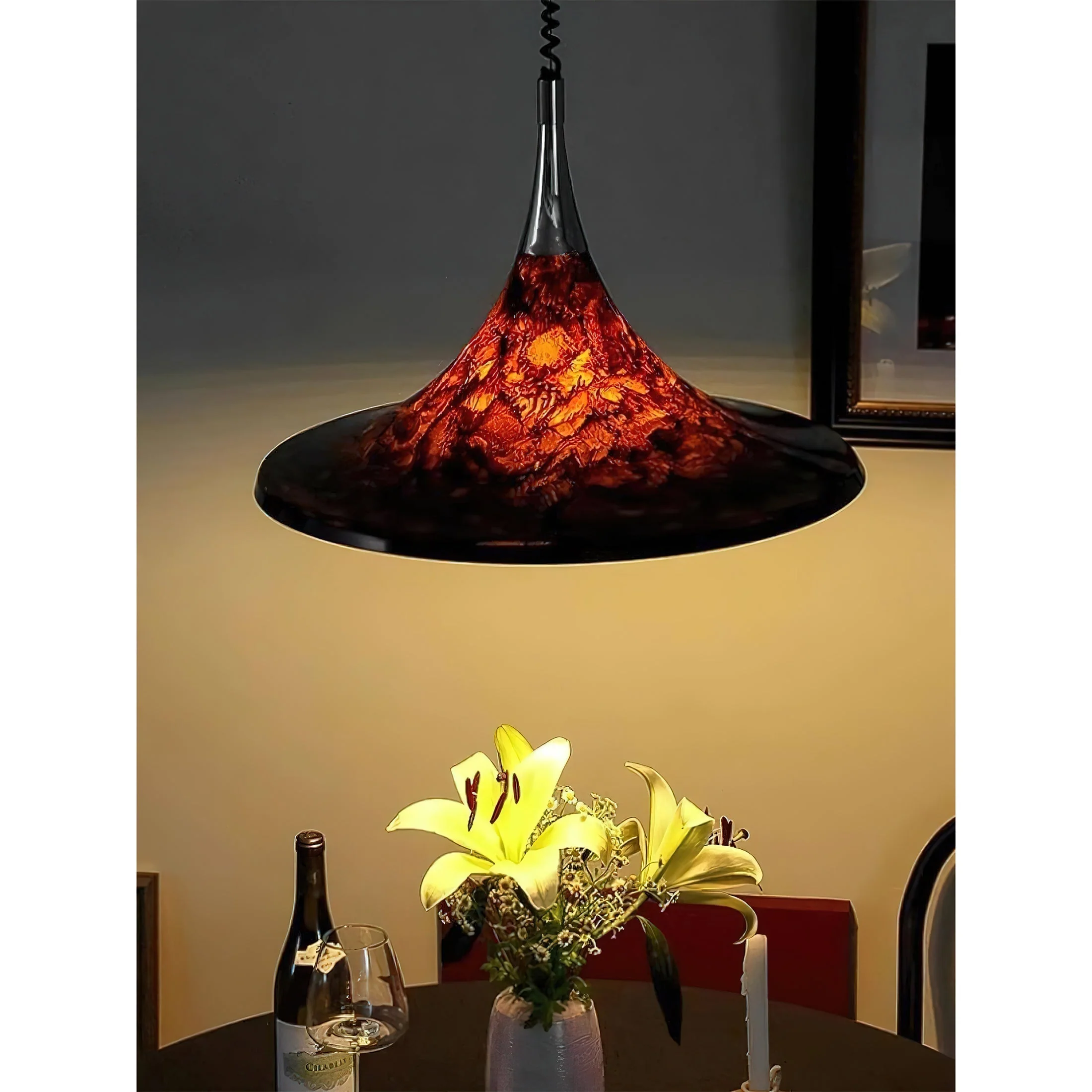 Viron Modern Plexiglass Pendant Light - Image 11