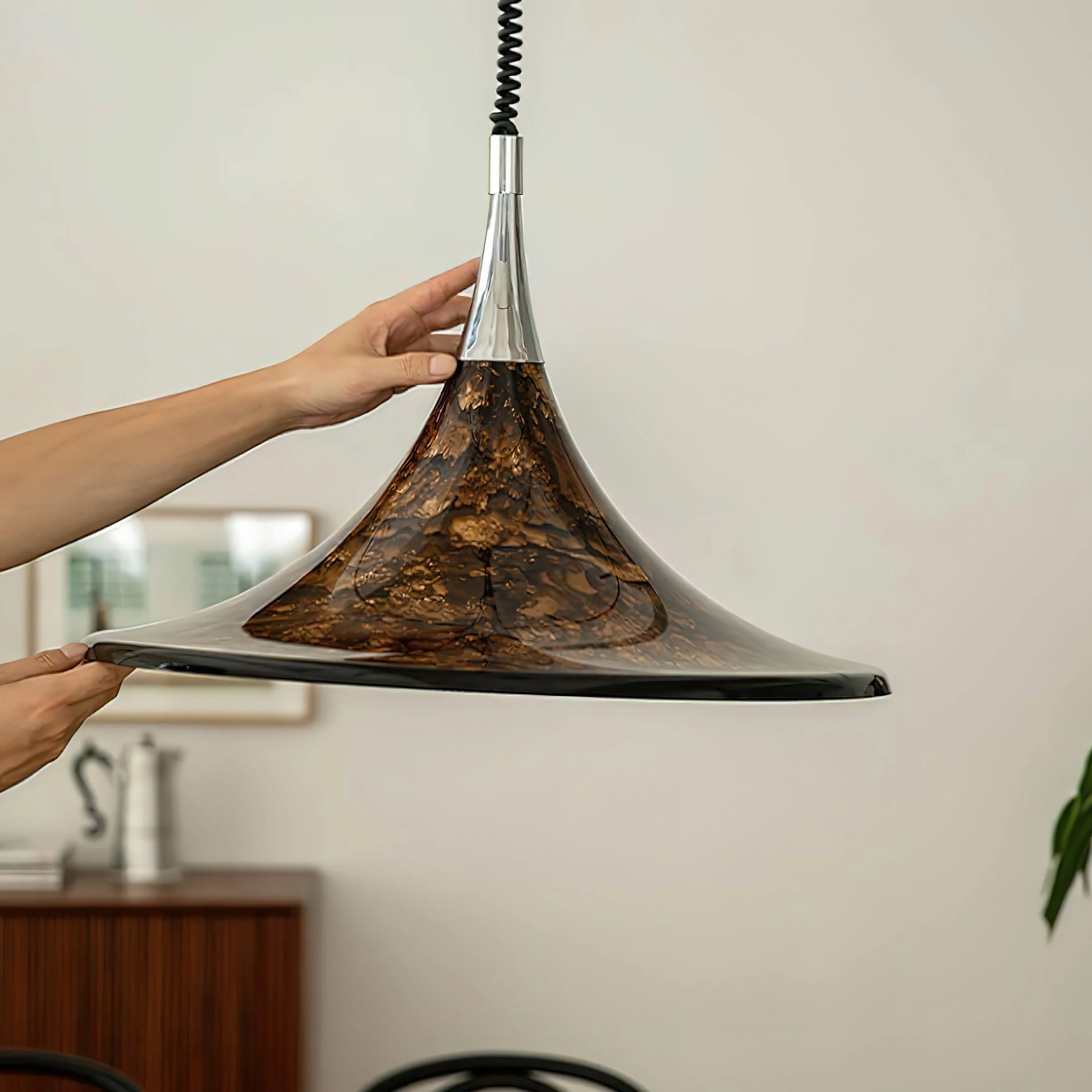 Viron Modern Plexiglass Pendant Light - Image 6