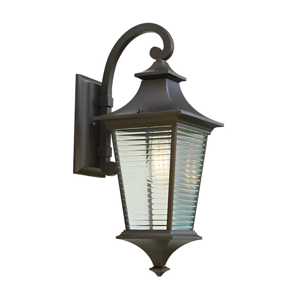 Vita Retro Creative Modern Glass Outdoor Wall Light - Image 8