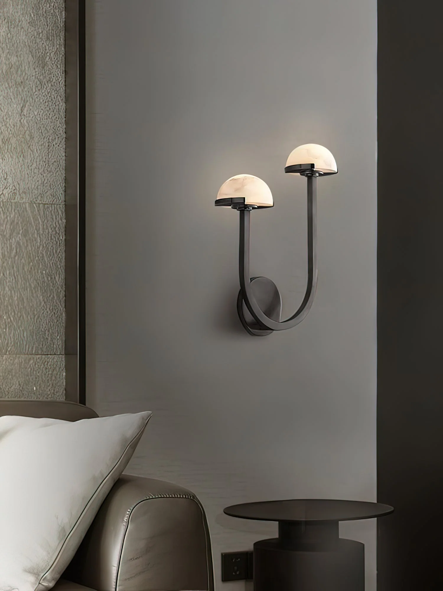 Vitalira Double Alabaster Wall Light - Image 23