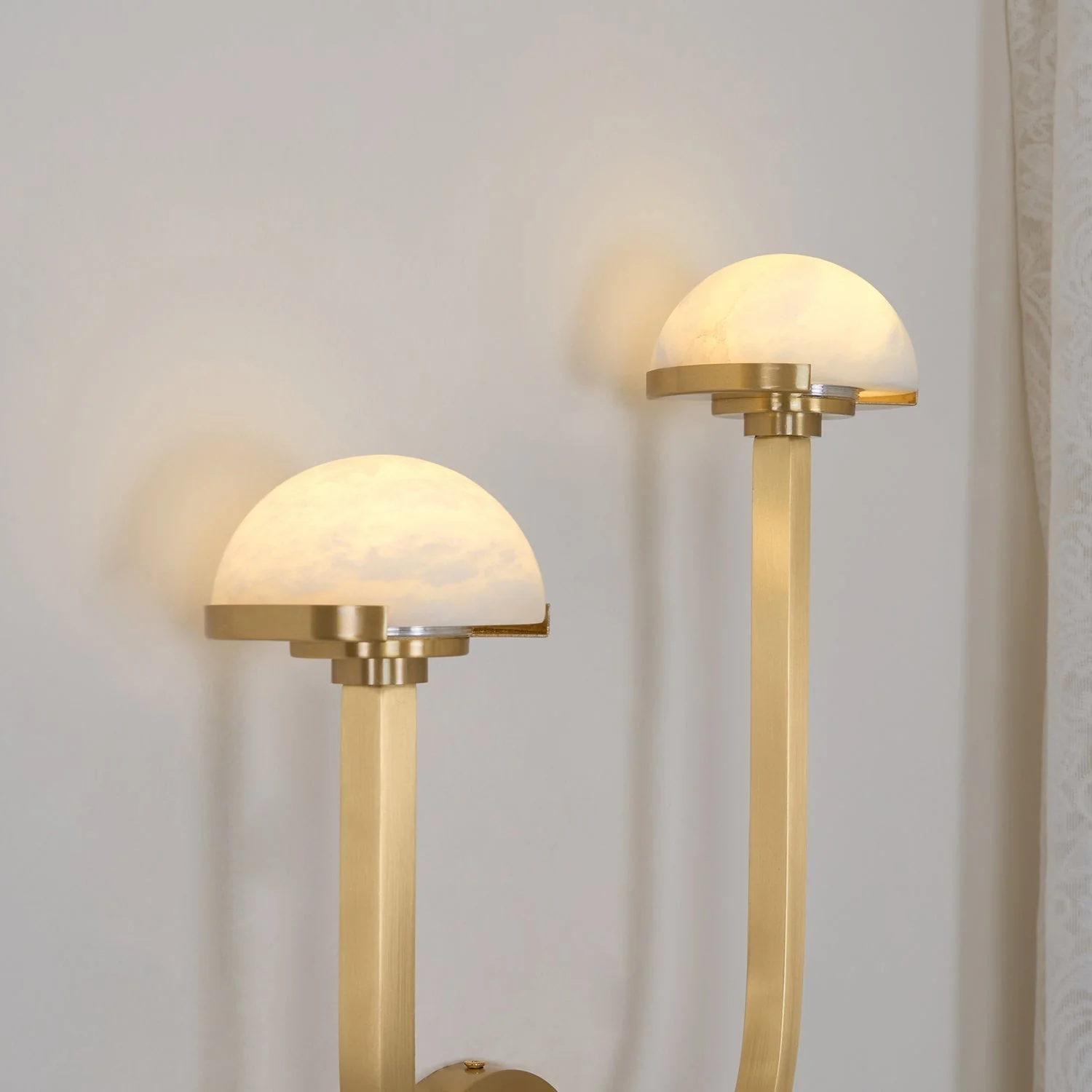 Vitalira Double Alabaster Wall Light - Image 25