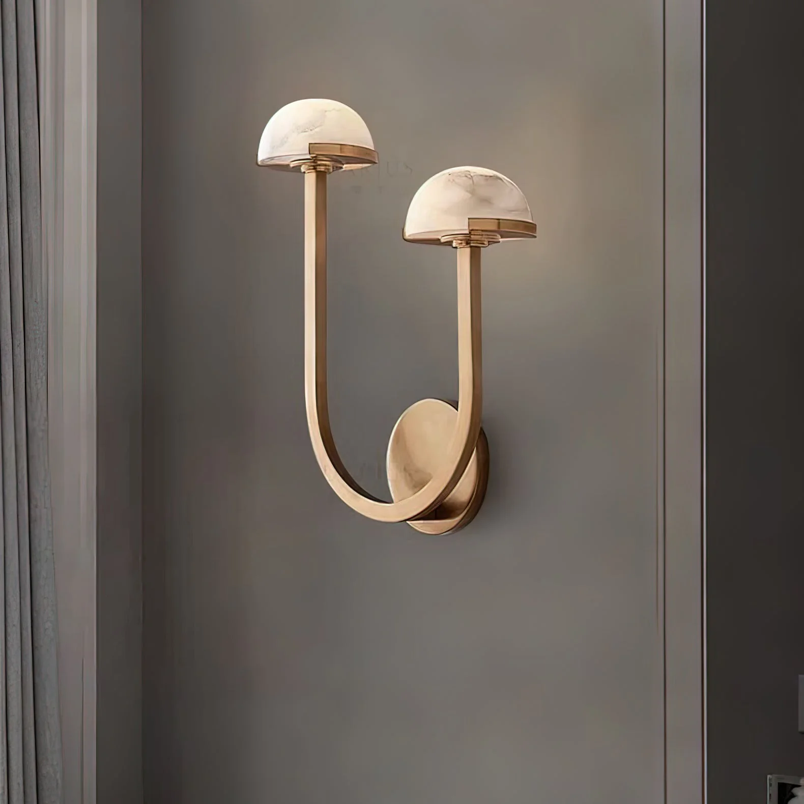 Vitalira Double Alabaster Wall Light - Image 37