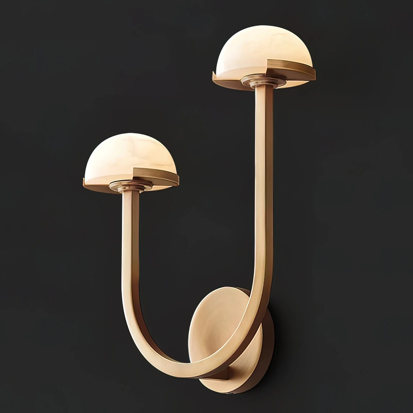 Vitalira Double Alabaster Wall Light - Image 42