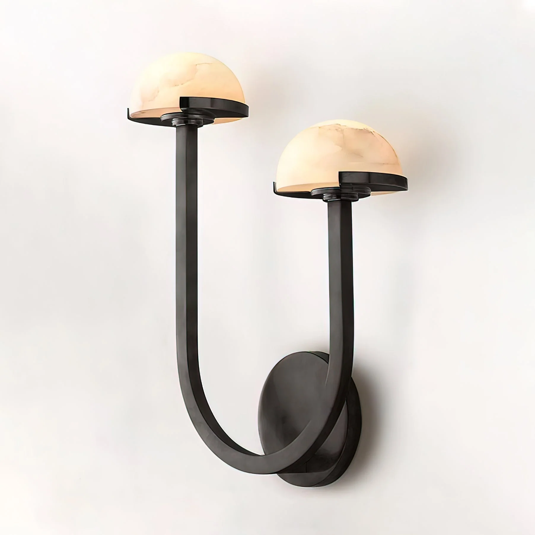 Vitalira Double Alabaster Wall Light - Image 7