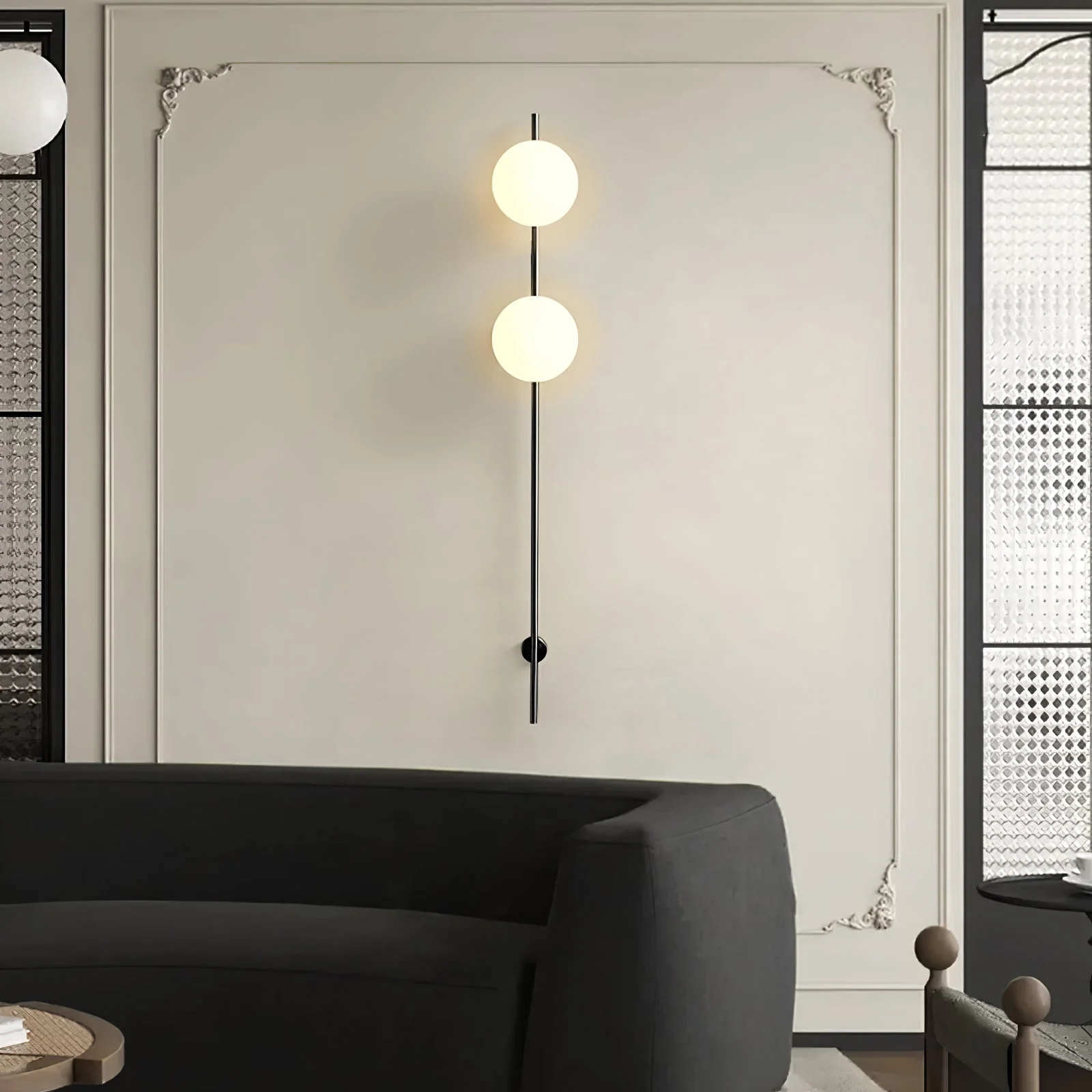 Vitheiel Modern Minimalist Glass Wall Light - Image 34