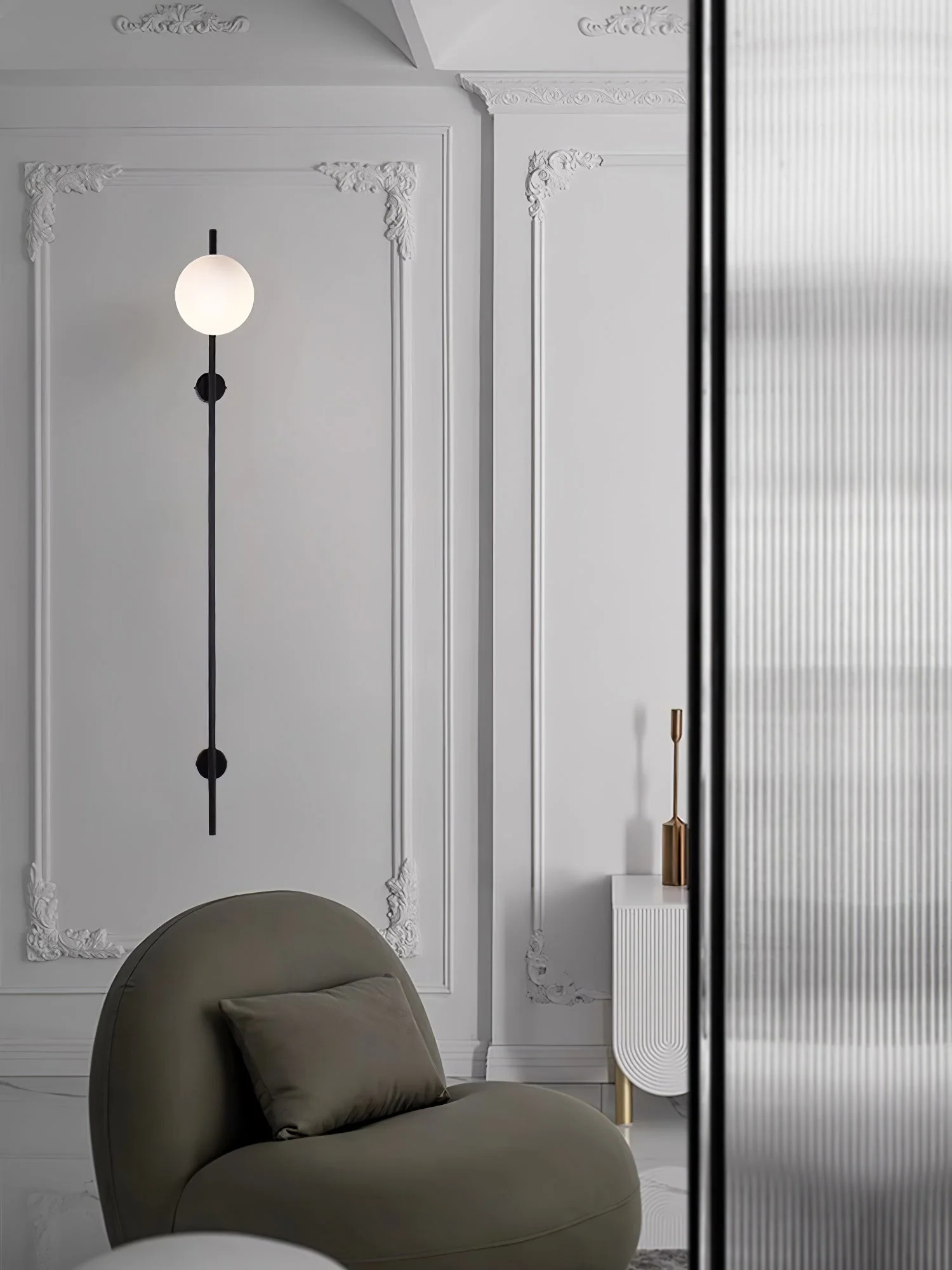 Vitheiel Modern Minimalist Glass Wall Light - Image 36