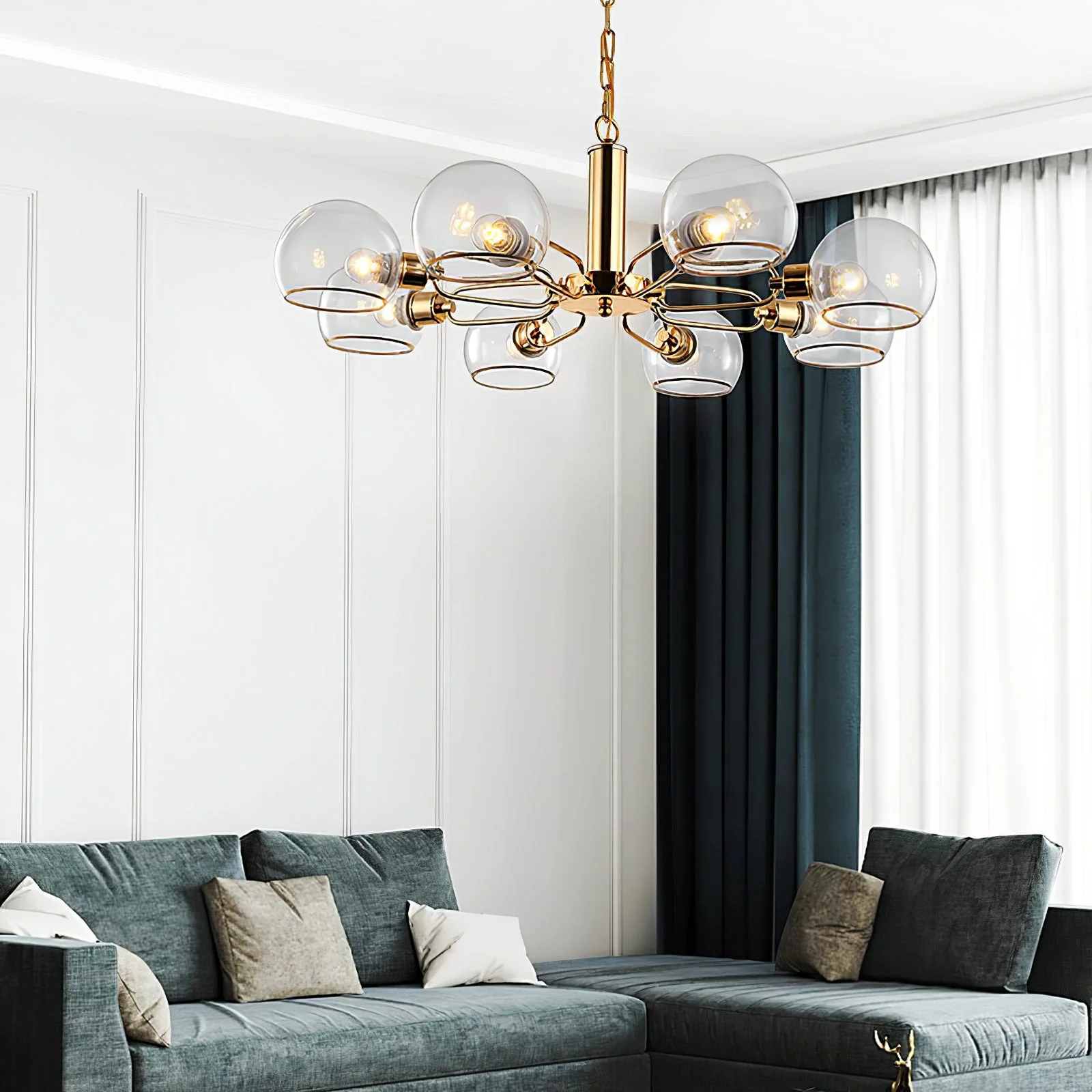 Vittali Contemporary Chandelier - Image 11