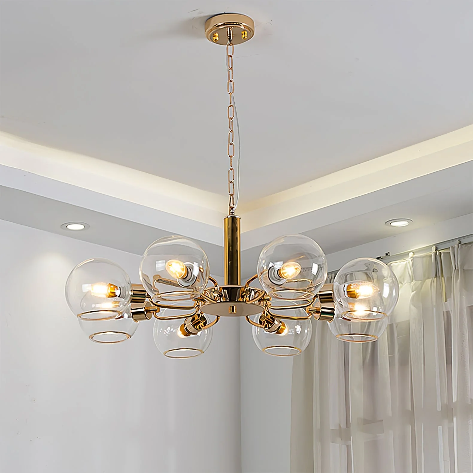 Vittali Contemporary Chandelier - Image 13