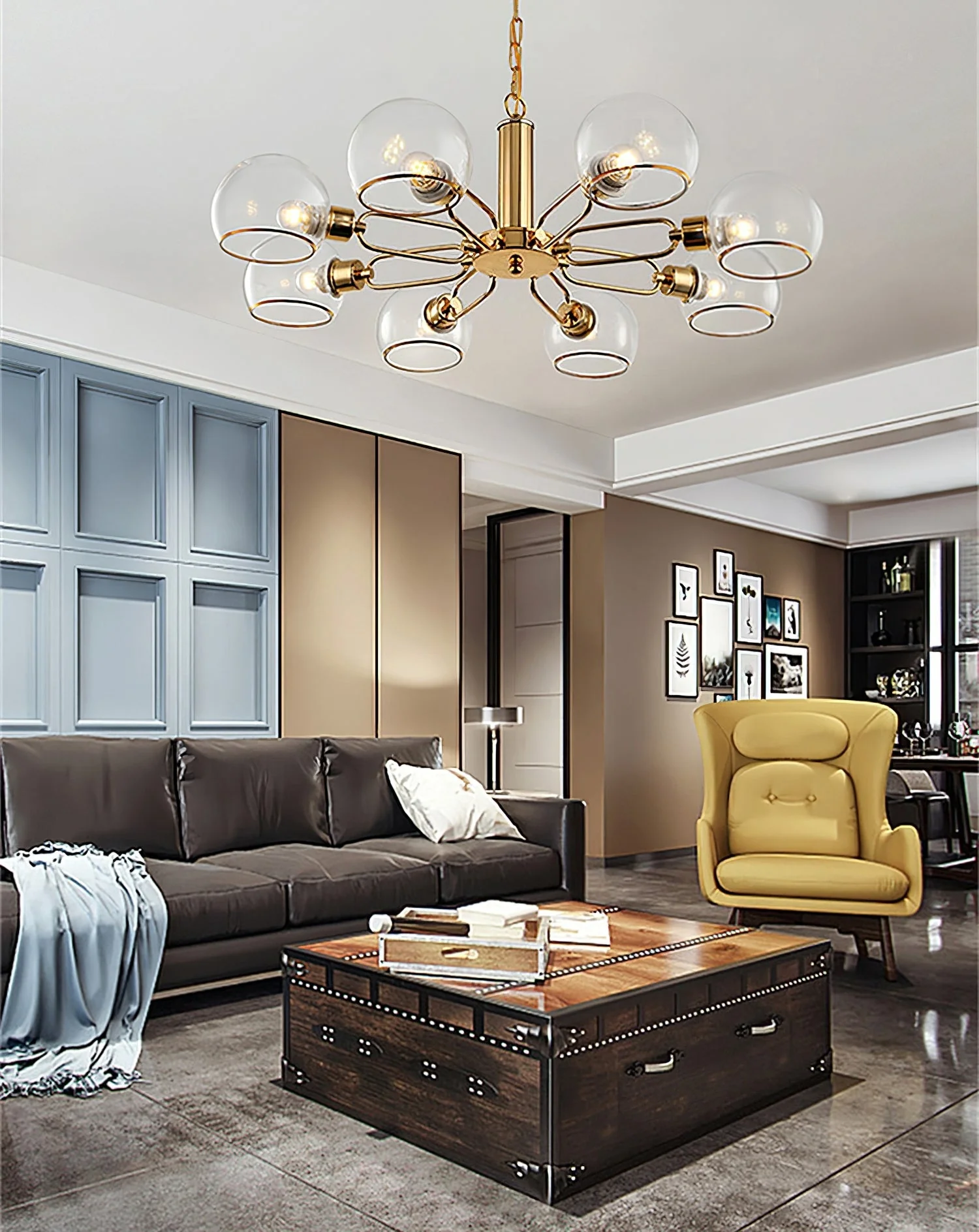 Vittali Contemporary Chandelier - Image 15