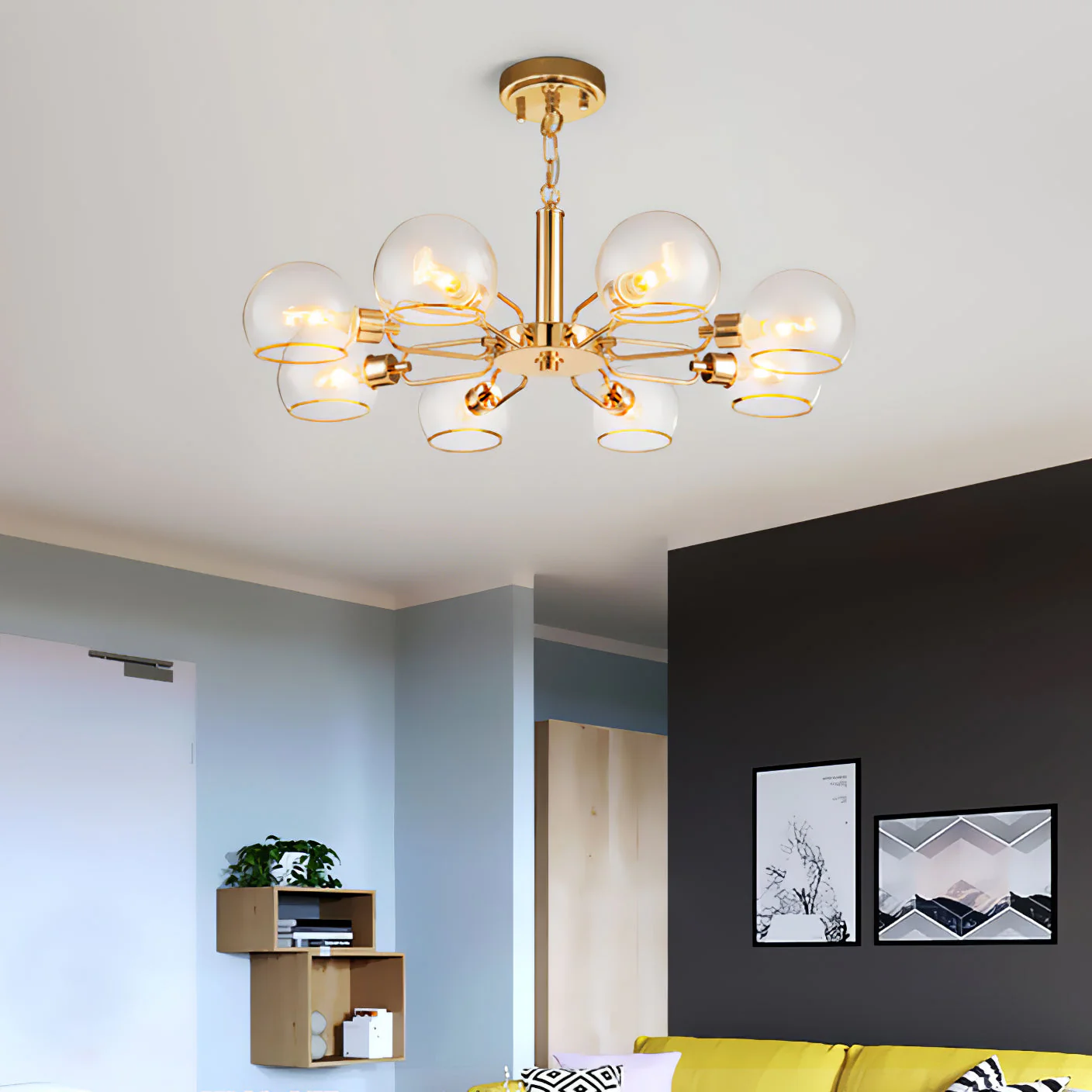 Vittali Contemporary Chandelier - Image 5