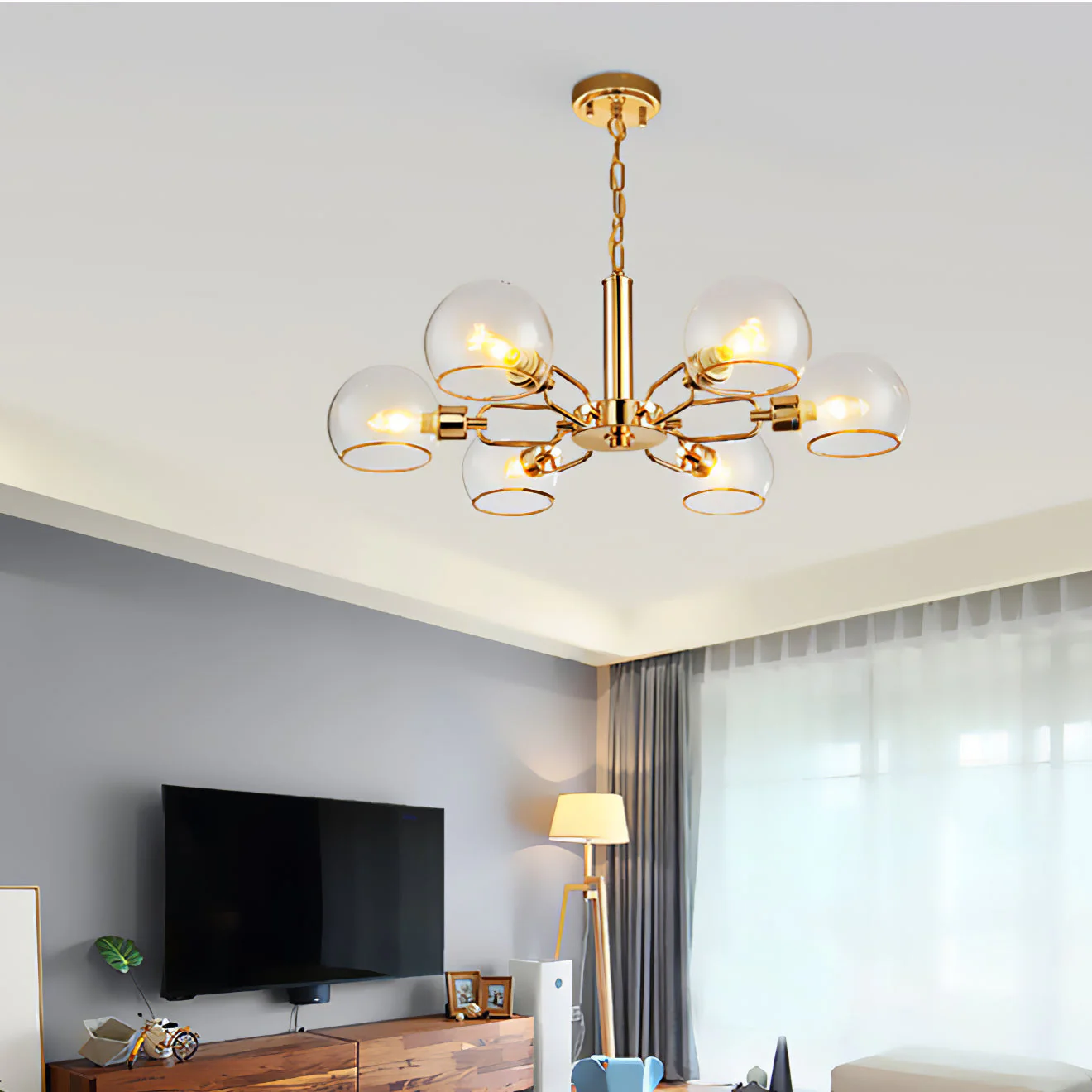 Vittali Contemporary Chandelier - Image 9
