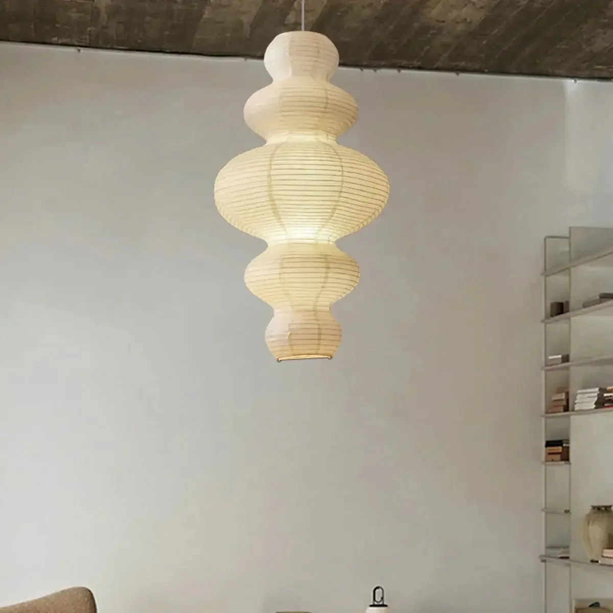 Vivain Paper Traditional Pendant Lamp - Image 6